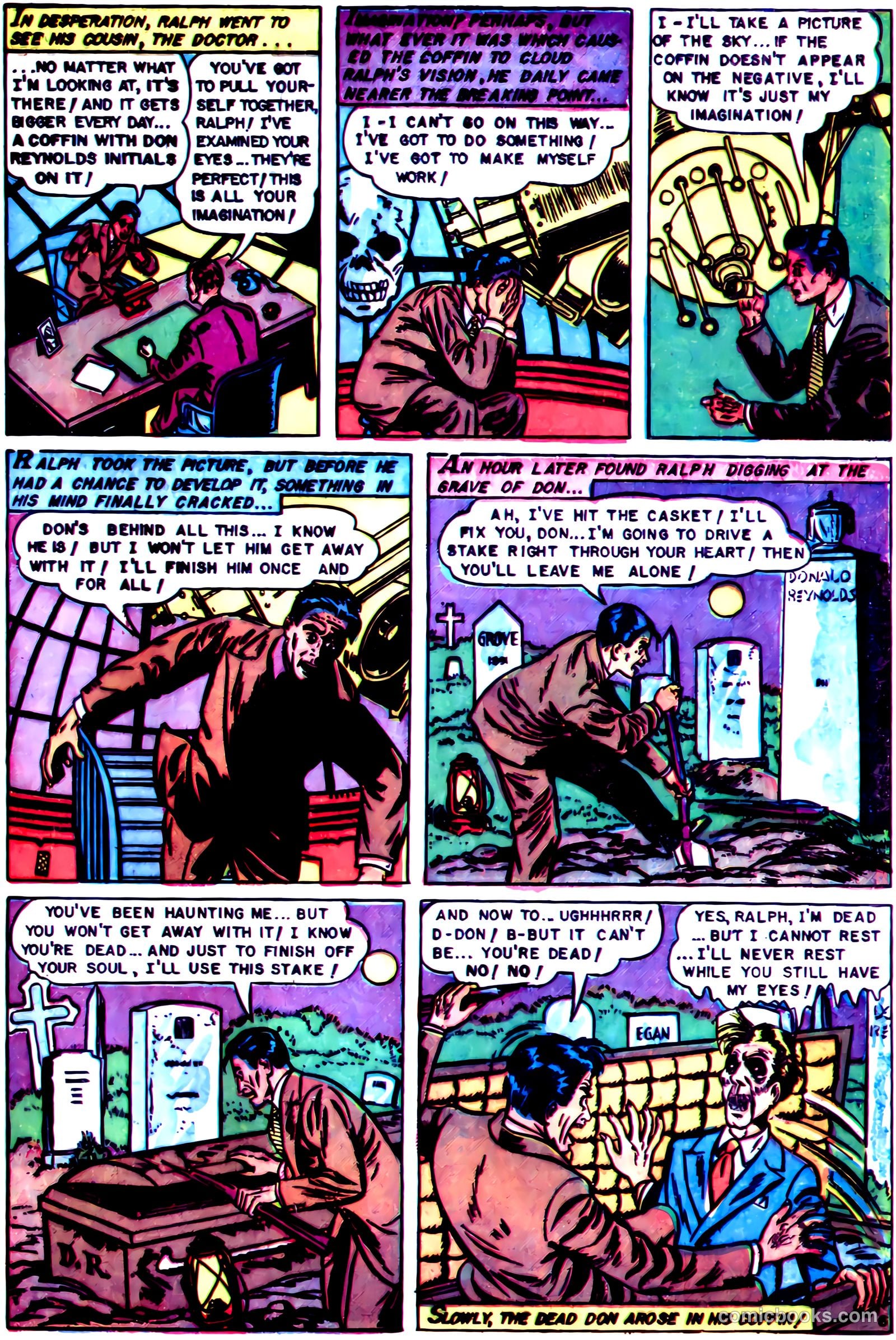 Dark Mysteries #7 (1952, Master Comics) — page 25 of 36