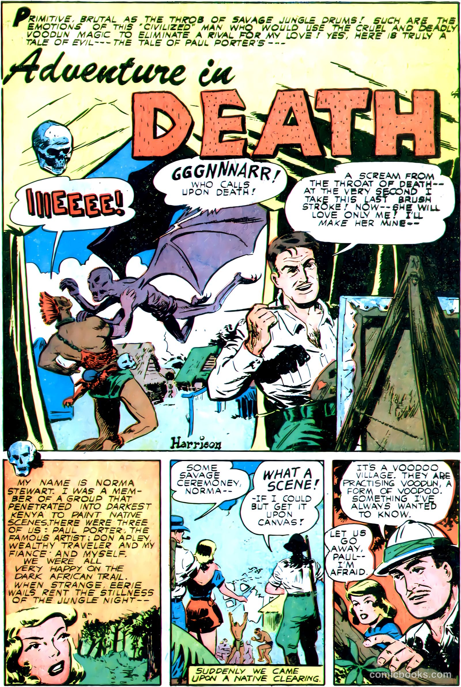 Dark Mysteries #7 (1952, Master Comics) — page 27 of 36