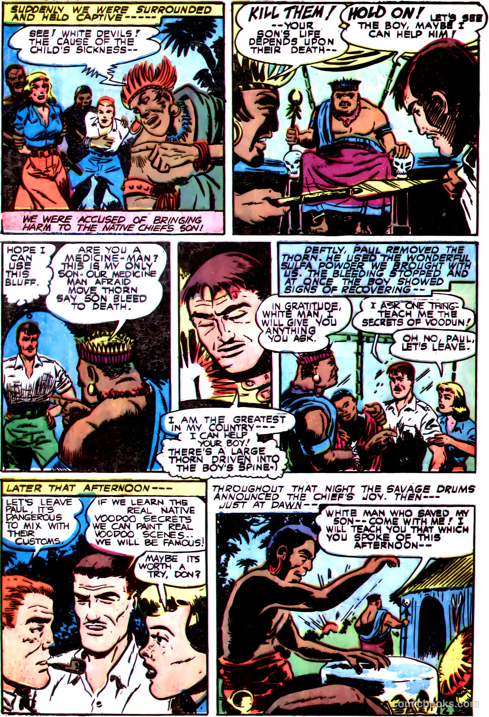 Dark Mysteries #7 (1952, Master Comics) — page 28 of 36