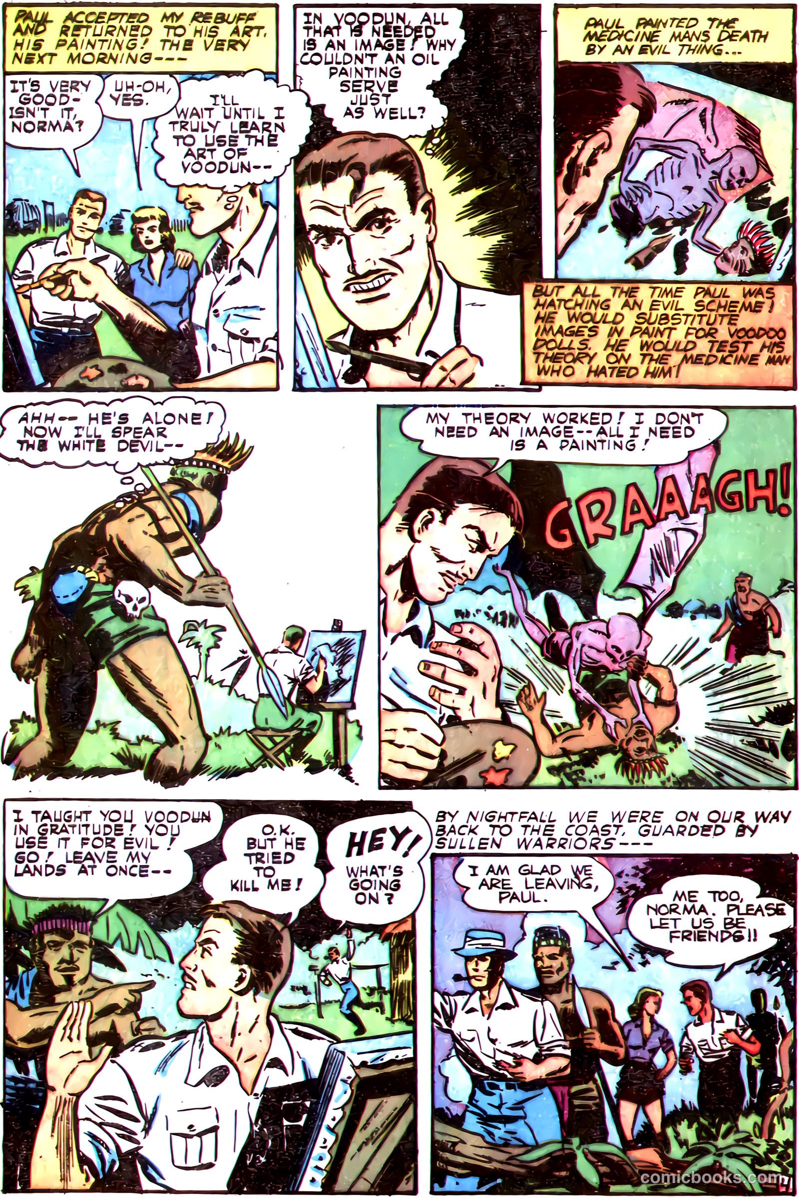 Dark Mysteries #7 (1952, Master Comics) — page 30 of 36