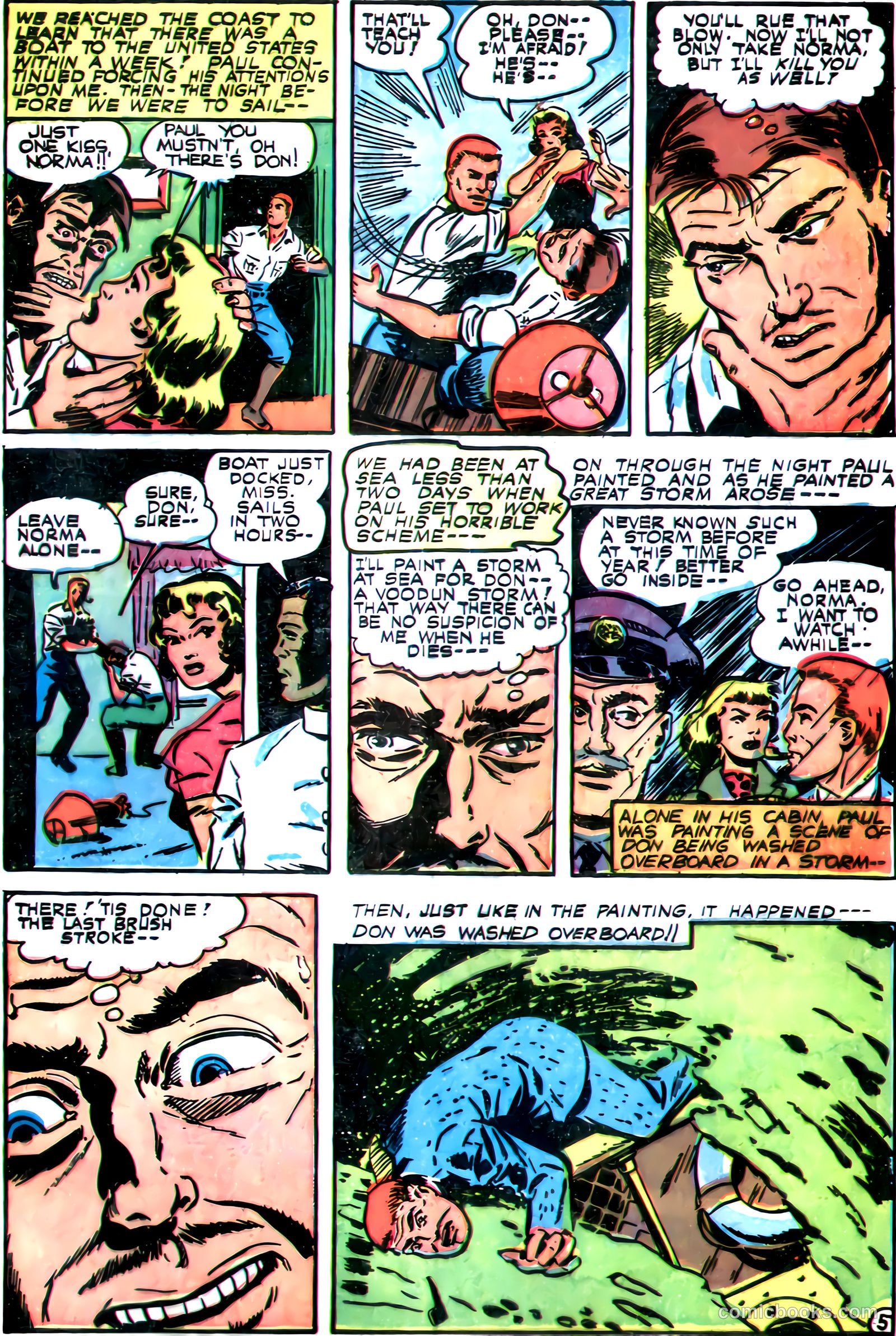 Dark Mysteries #7 (1952, Master Comics) — page 31 of 36