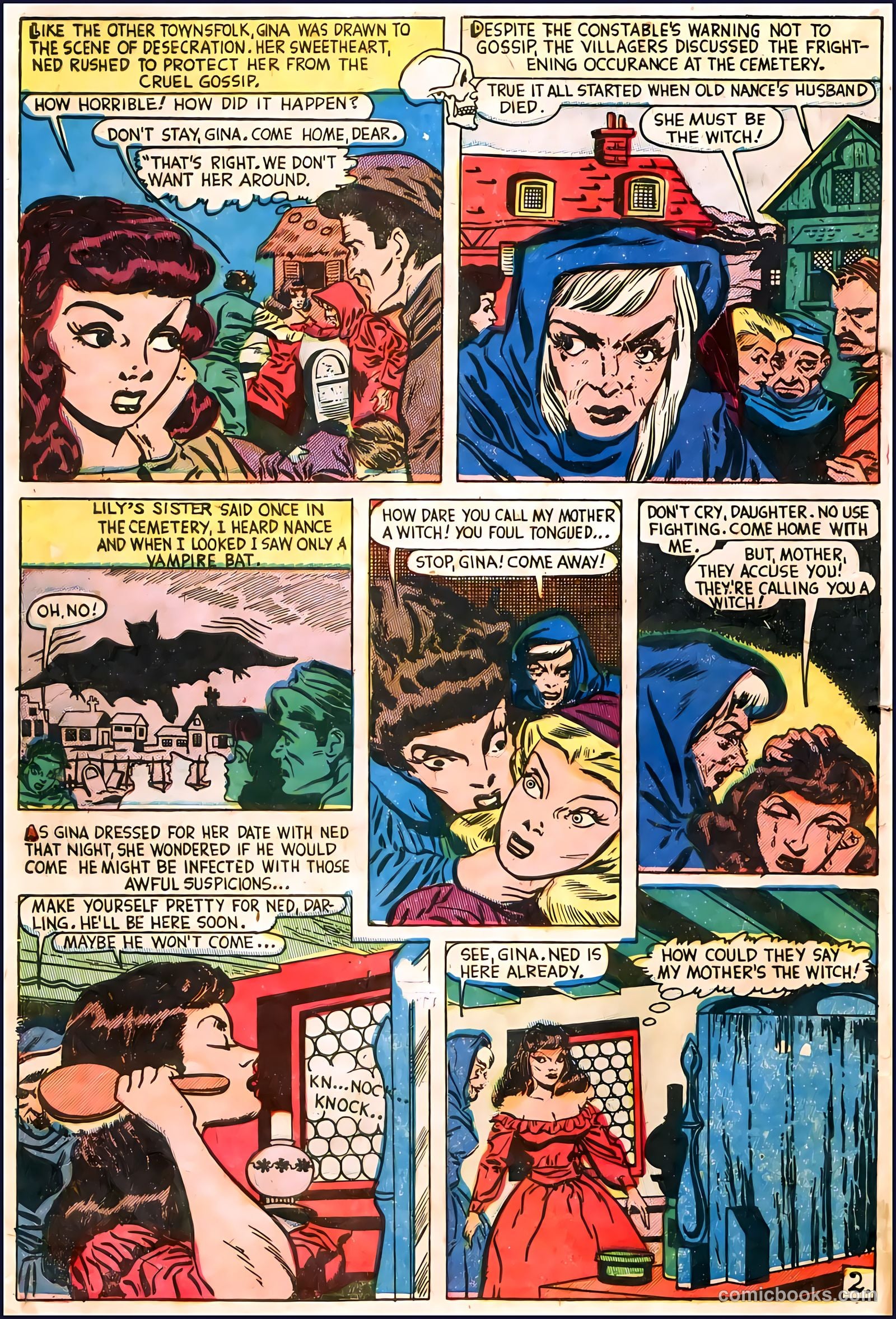 Dark Mysteries #9 (1952, Master Comics) — page 3 of 33