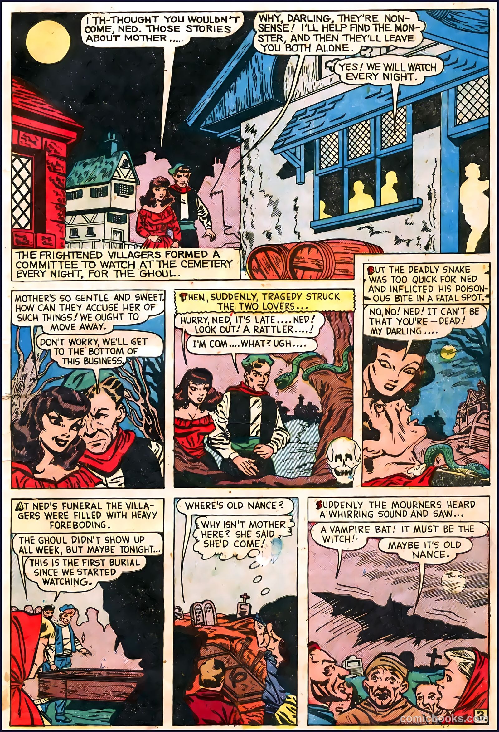 Dark Mysteries #9 (1952, Master Comics) — page 4 of 33