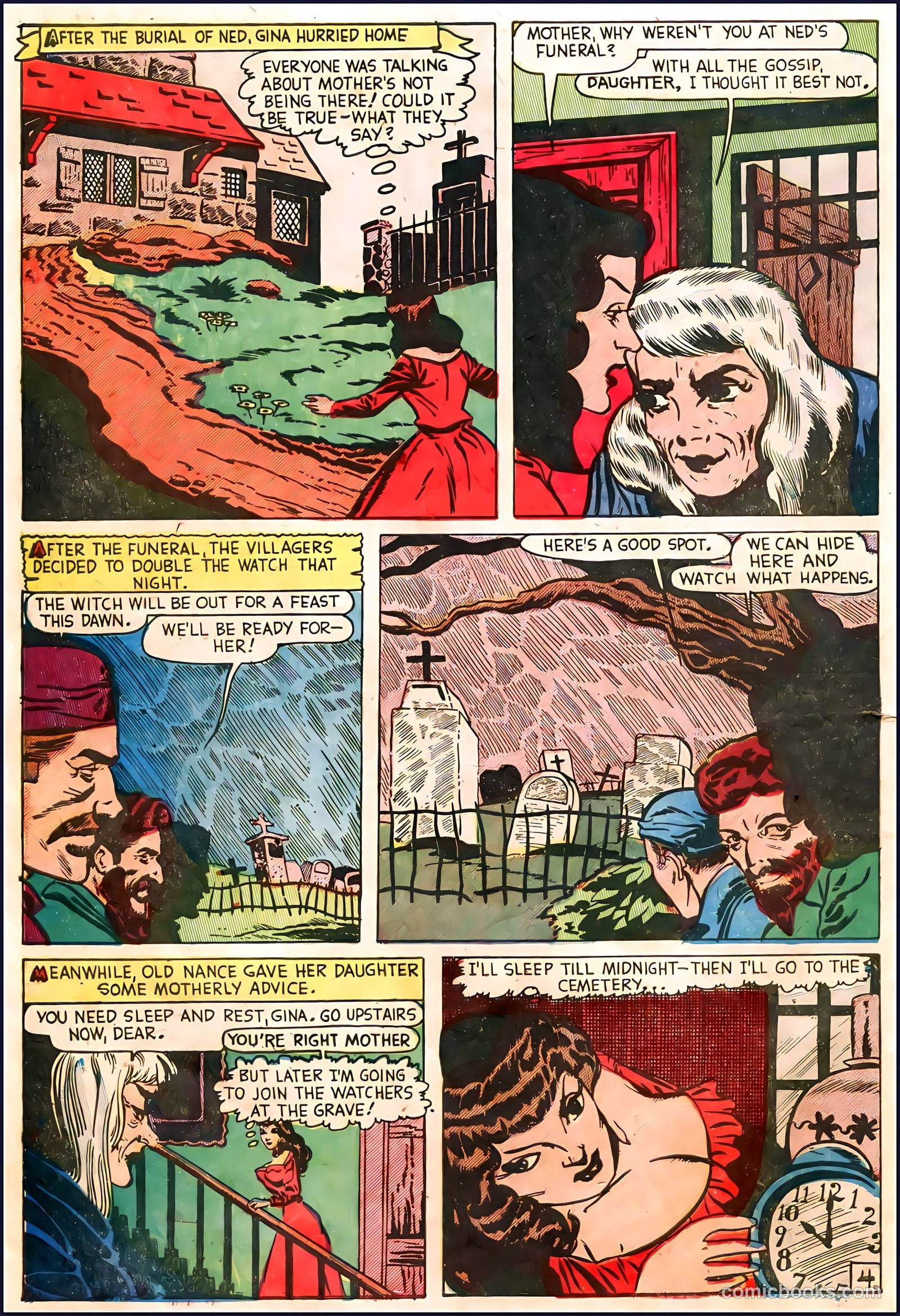 Dark Mysteries #9 (1952, Master Comics) — page 5 of 33
