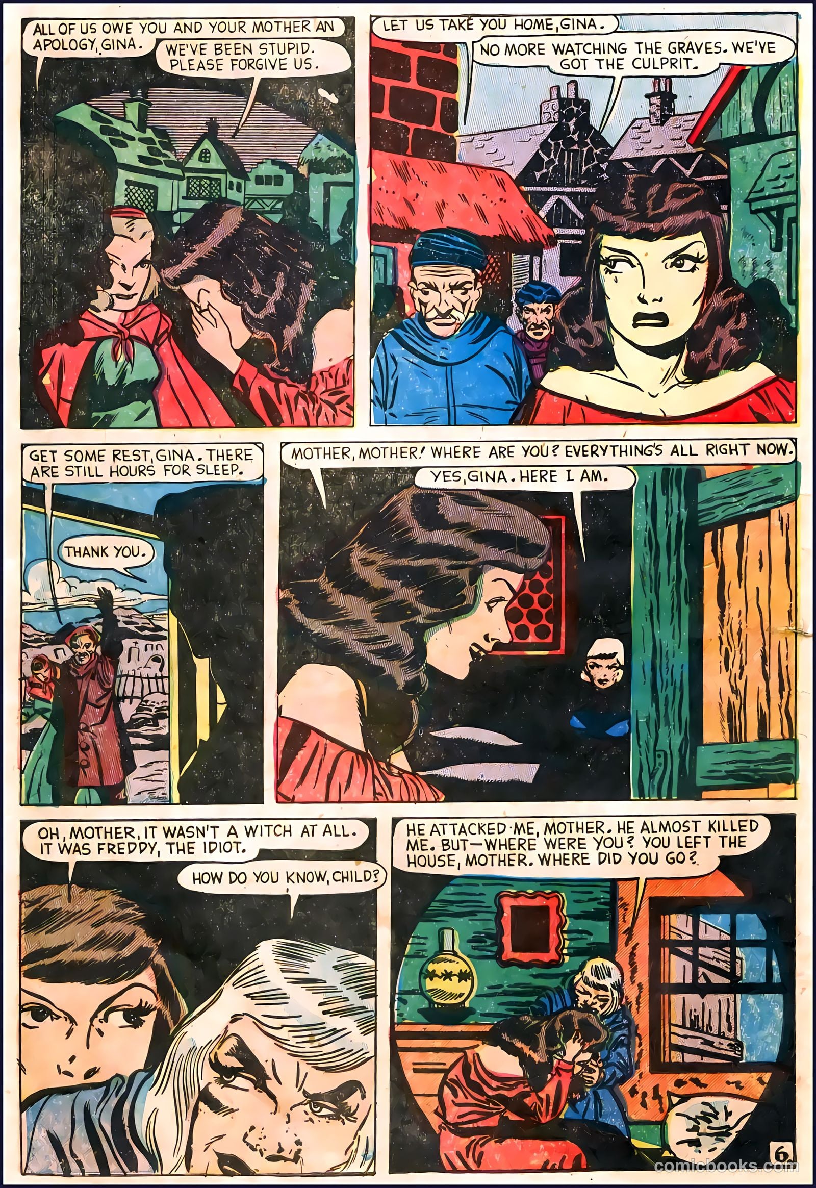 Dark Mysteries #9 (1952, Master Comics) — page 7 of 33
