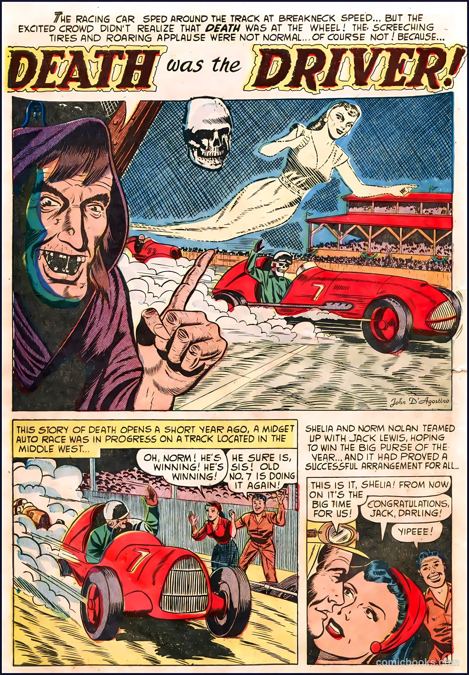 Dark Mysteries #9 (1952, Master Comics) — page 9 of 33