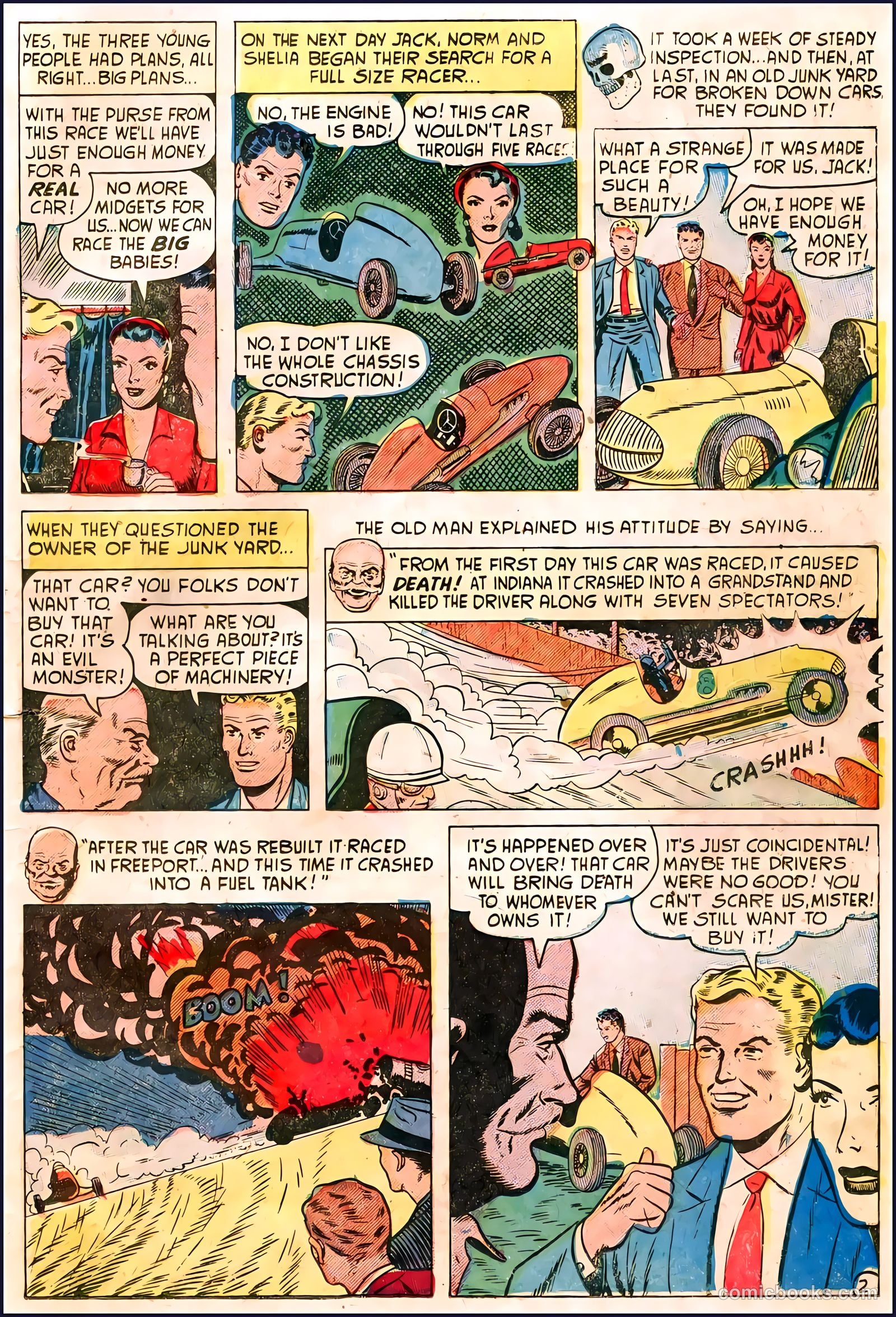 Dark Mysteries #9 (1952, Master Comics) — page 10 of 33