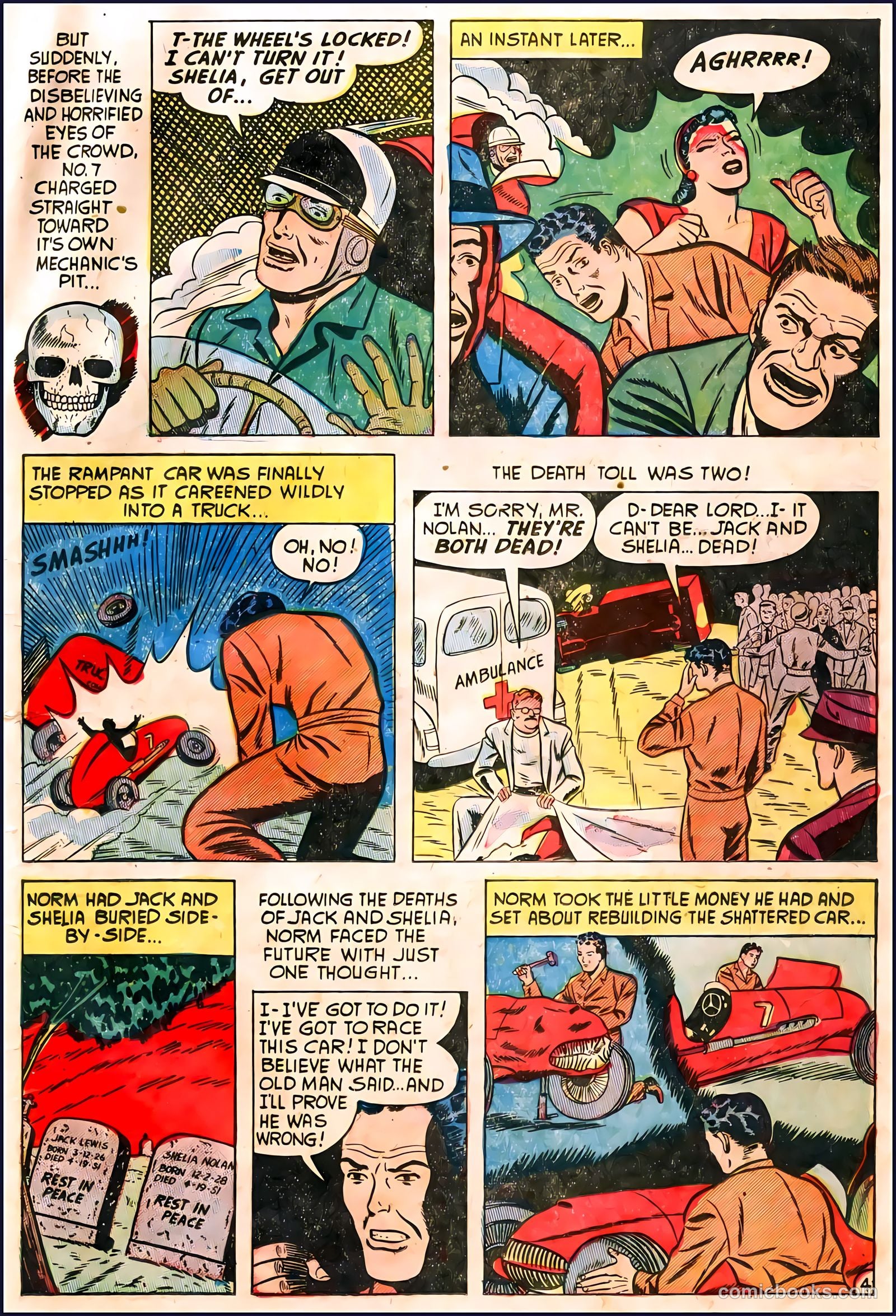 Dark Mysteries #9 (1952, Master Comics) — page 12 of 33