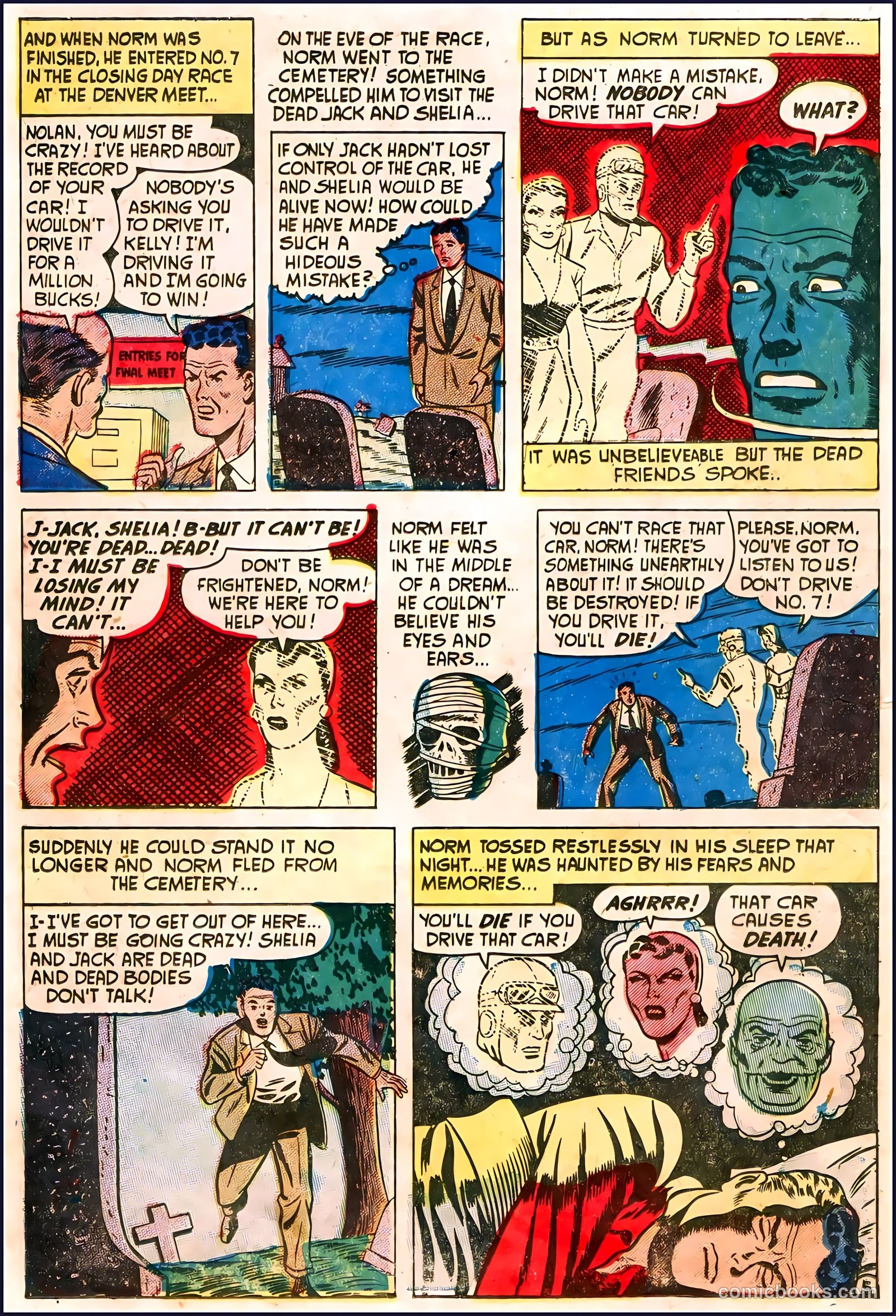 Dark Mysteries #9 (1952, Master Comics) — page 13 of 33
