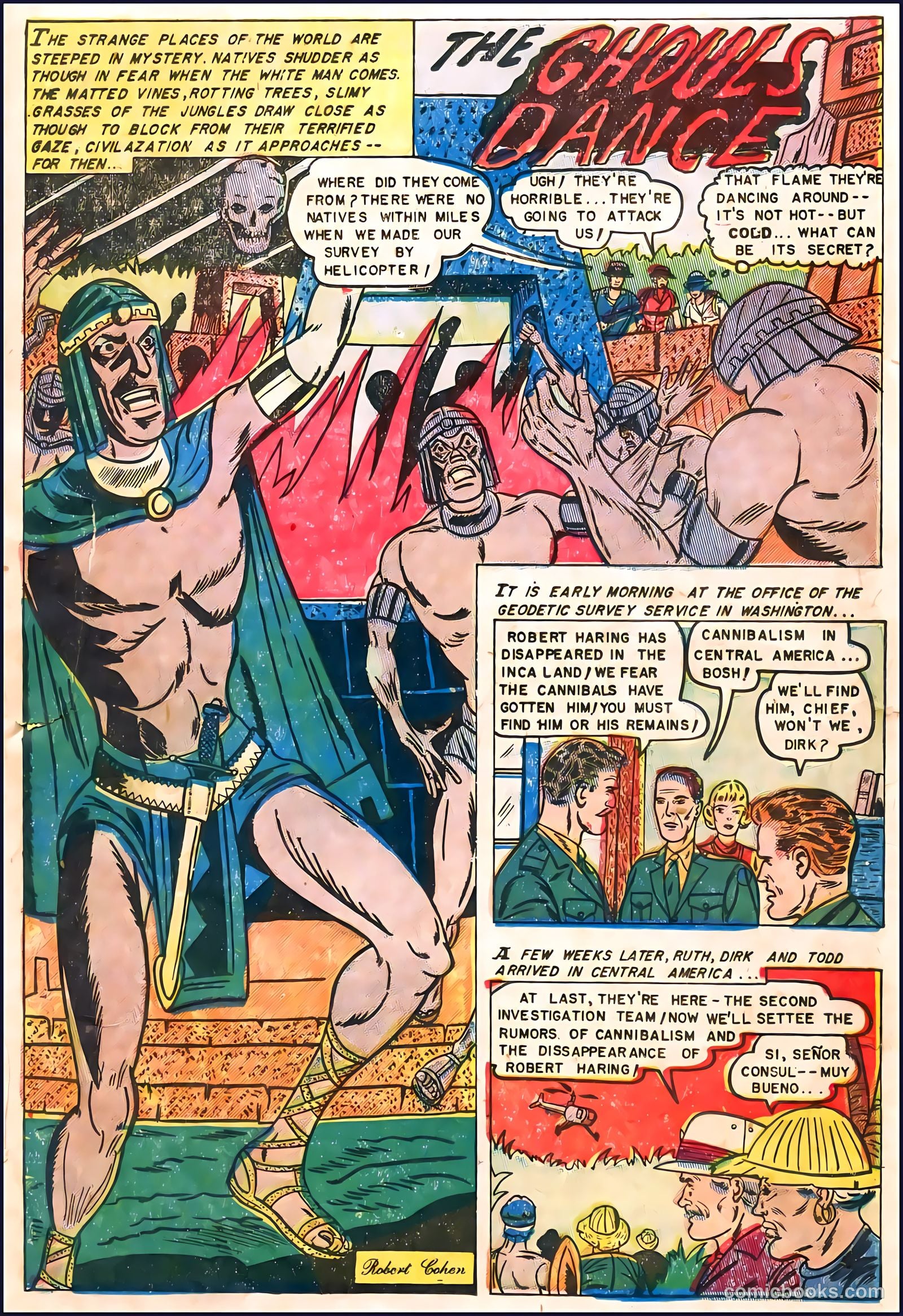 Dark Mysteries #9 (1952, Master Comics) — page 19 of 33