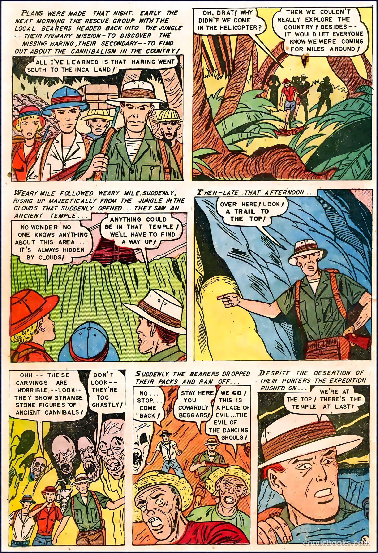 Dark Mysteries #9 (1952, Master Comics) — page 21 of 33