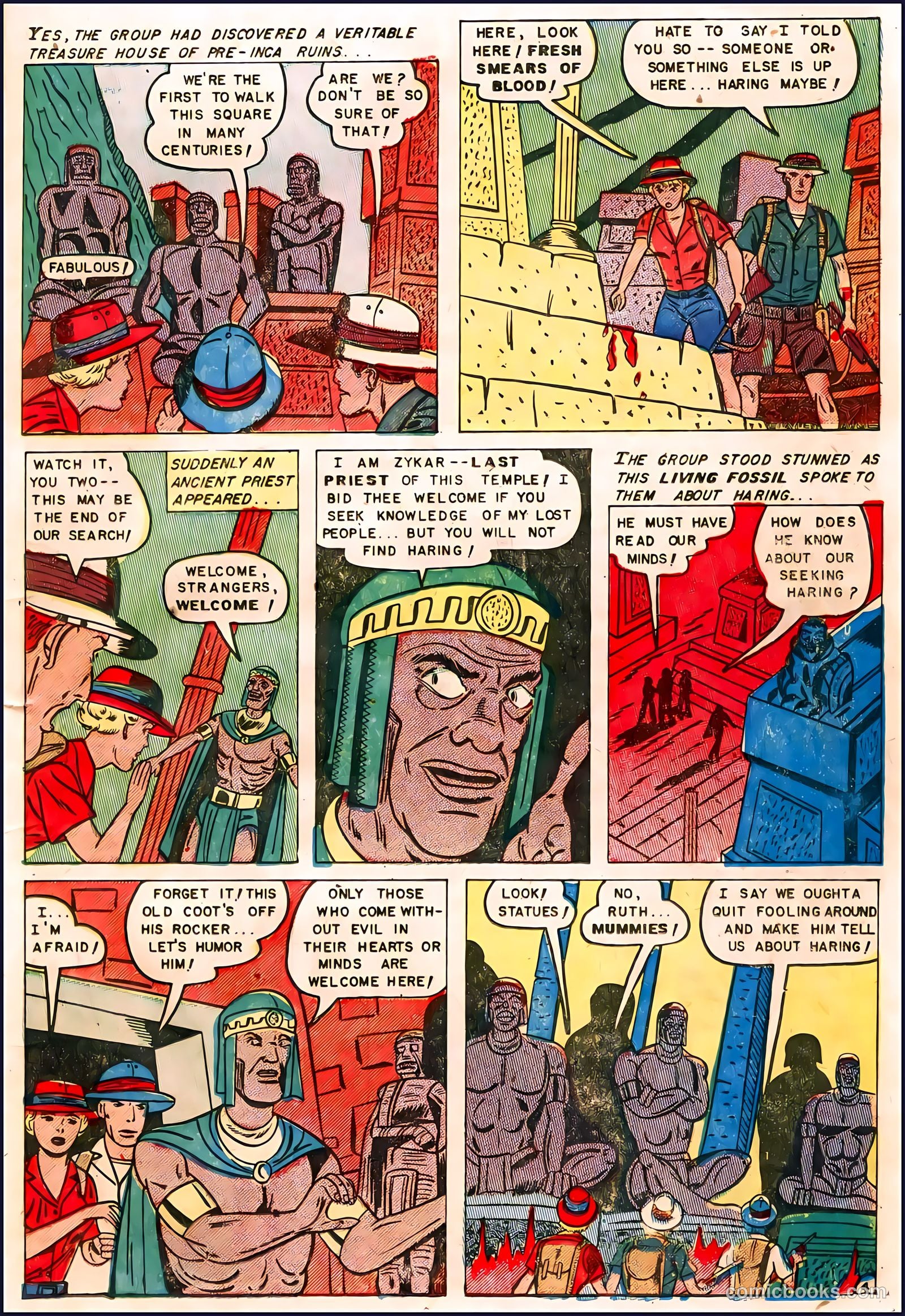 Dark Mysteries #9 (1952, Master Comics) — page 22 of 33