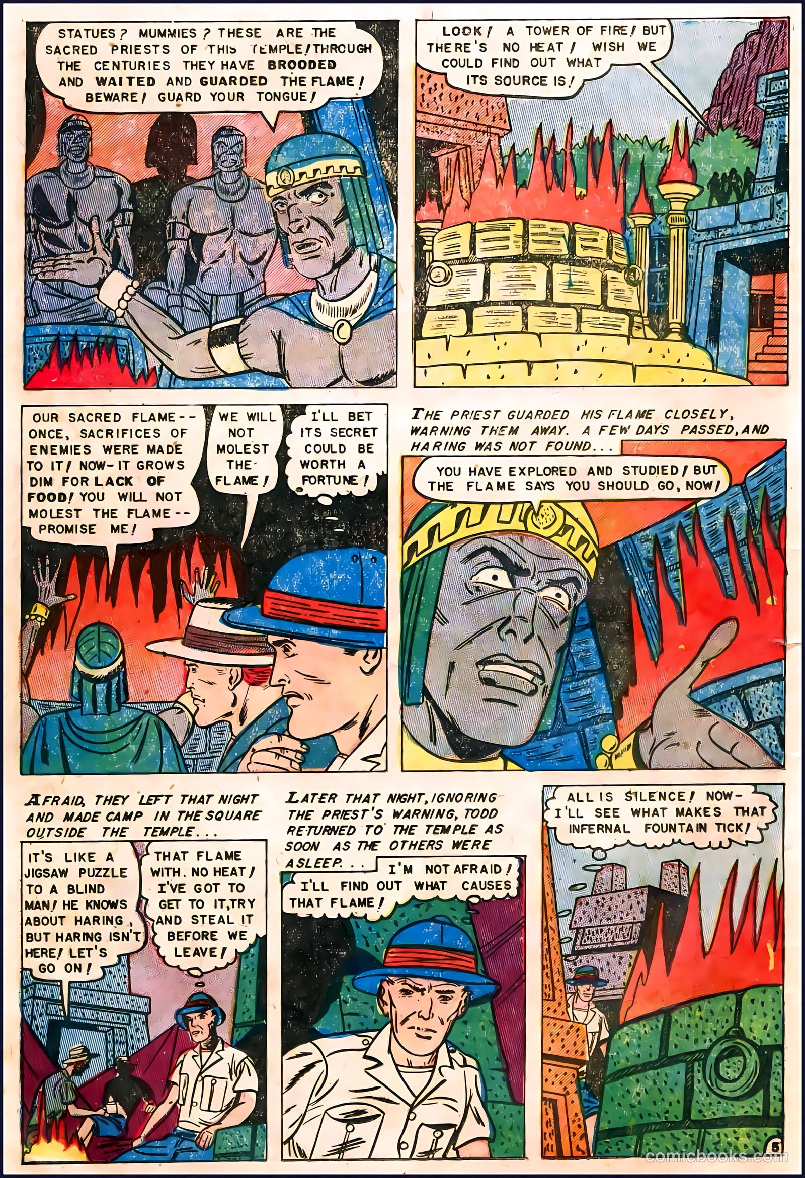 Dark Mysteries #9 (1952, Master Comics) — page 23 of 33