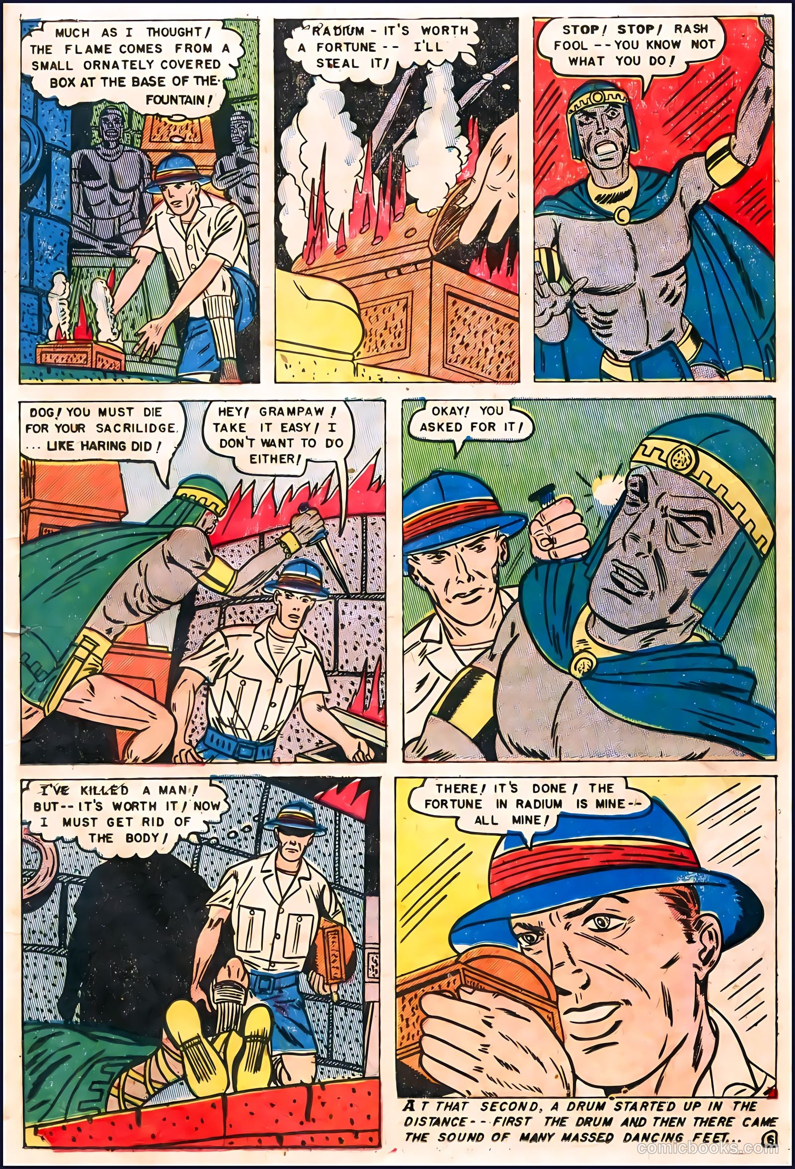 Dark Mysteries #9 (1952, Master Comics) — page 24 of 33