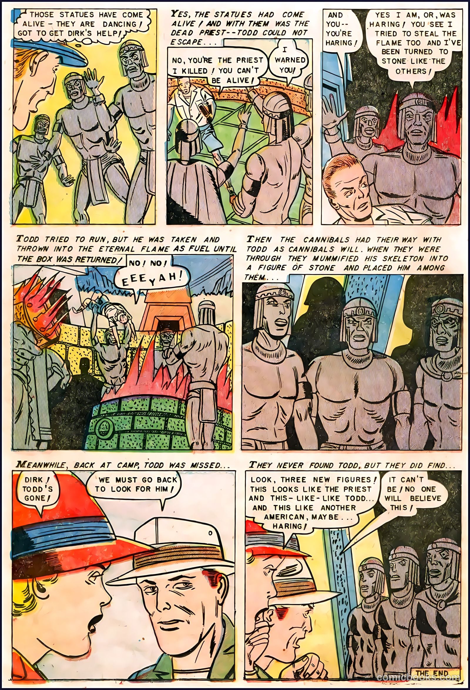 Dark Mysteries #9 (1952, Master Comics) — page 25 of 33