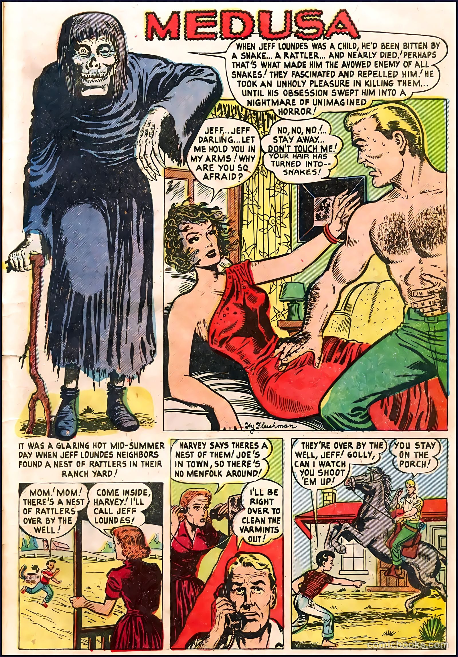 Dark Mysteries #9 (1952, Master Comics) — page 26 of 33