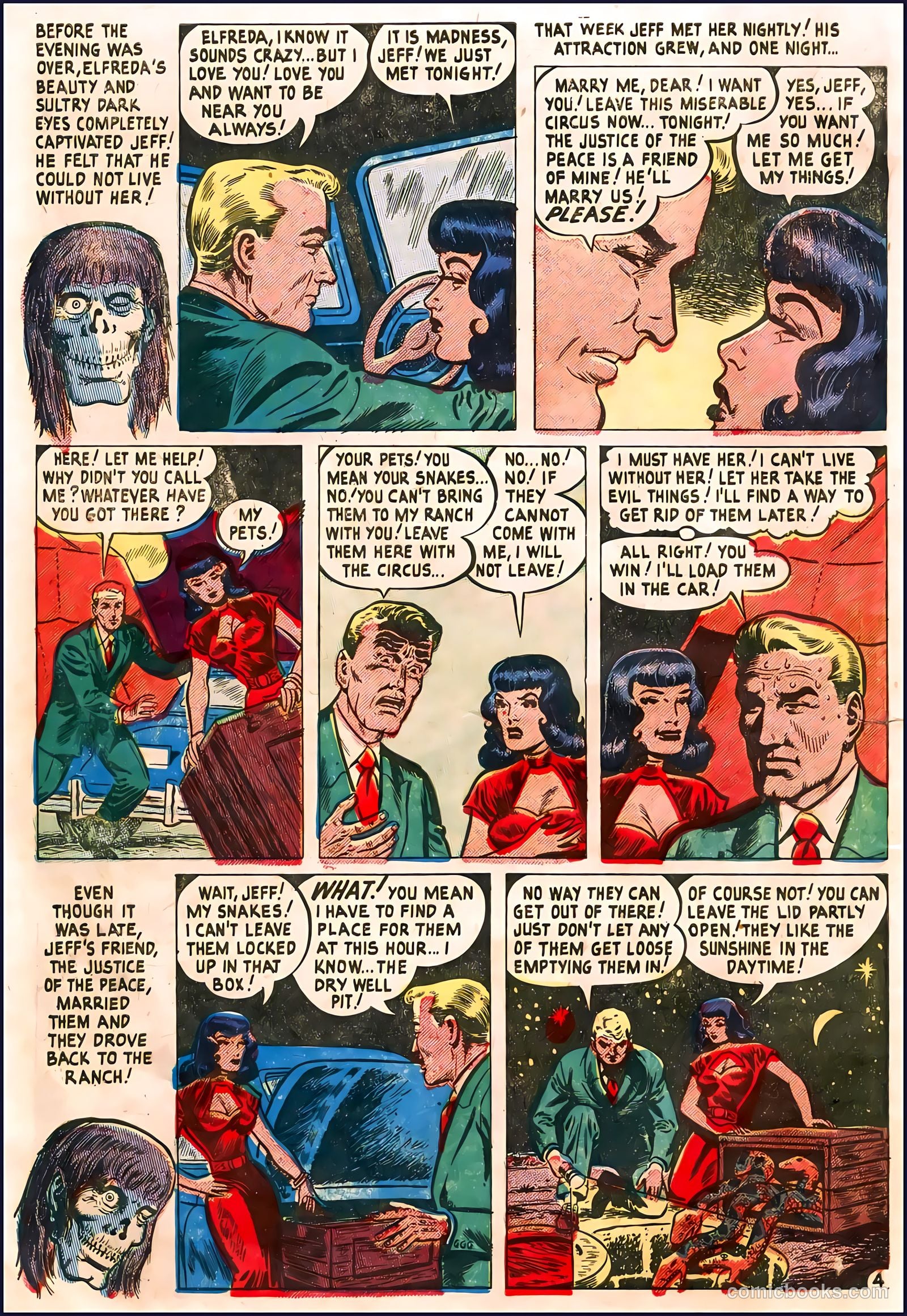 Dark Mysteries #9 (1952, Master Comics) — page 29 of 33