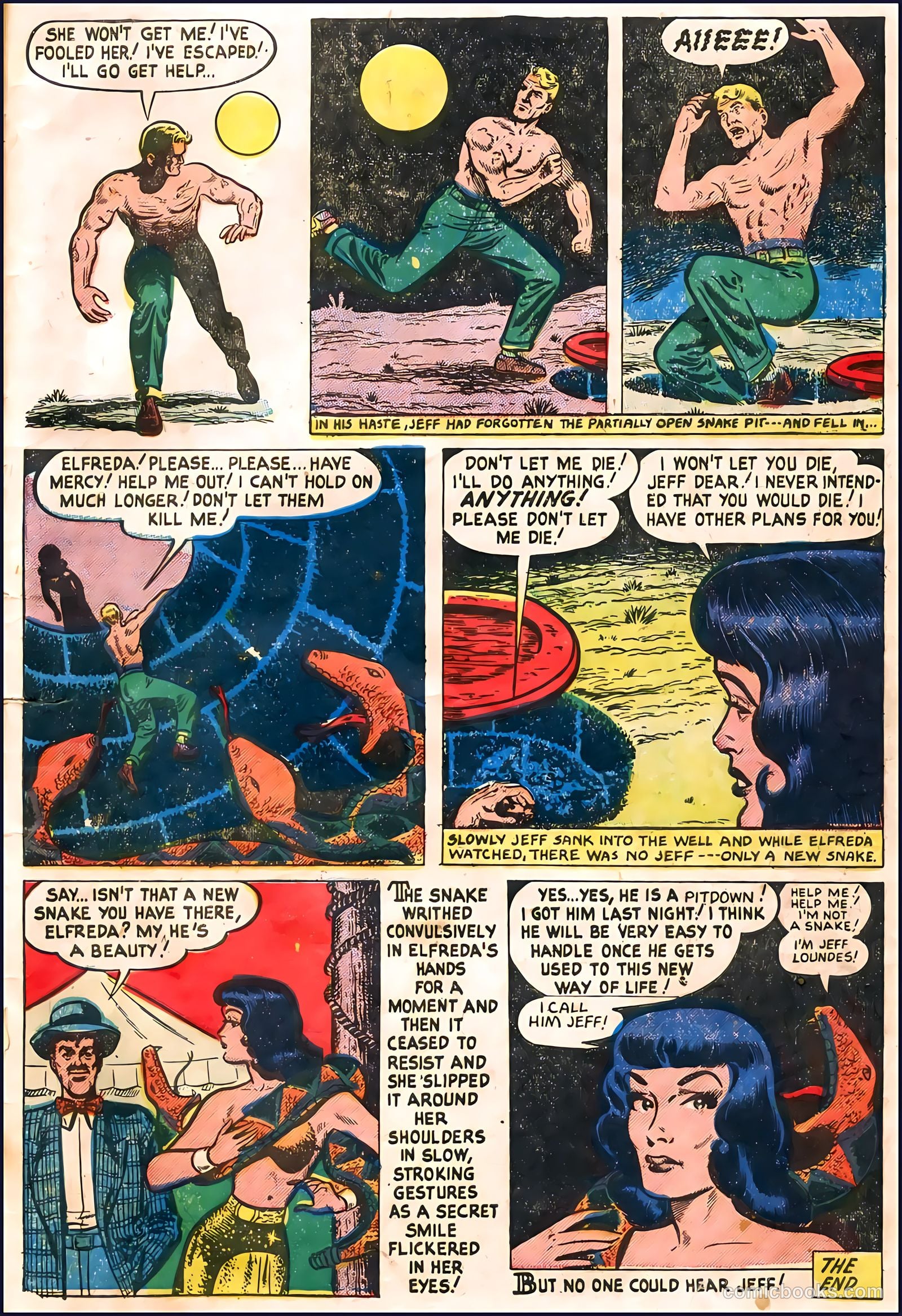 Dark Mysteries #9 (1952, Master Comics) — page 32 of 33