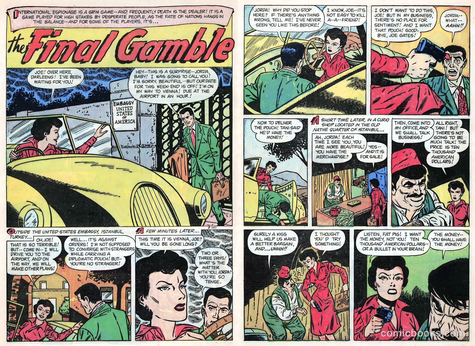 Date with Danger #6 (1953) — page 15 of 20