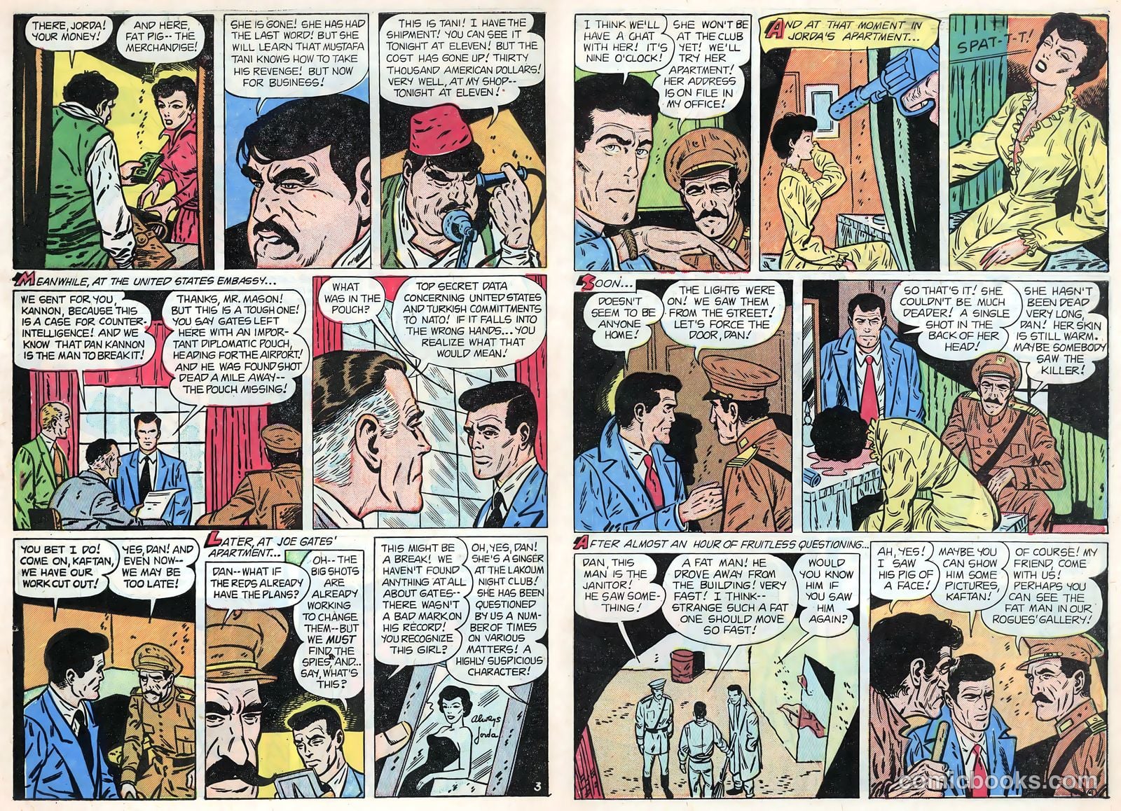 Date with Danger #6 (1953) — page 16 of 20