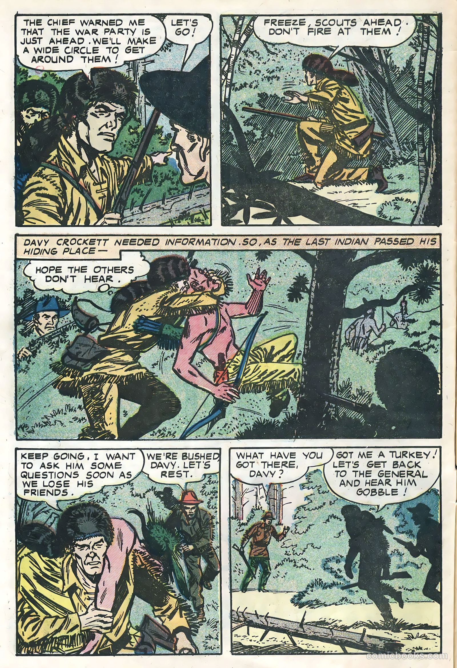 Davy Crockett #1 (1956, L. Miller & Son) — page 8 of 36