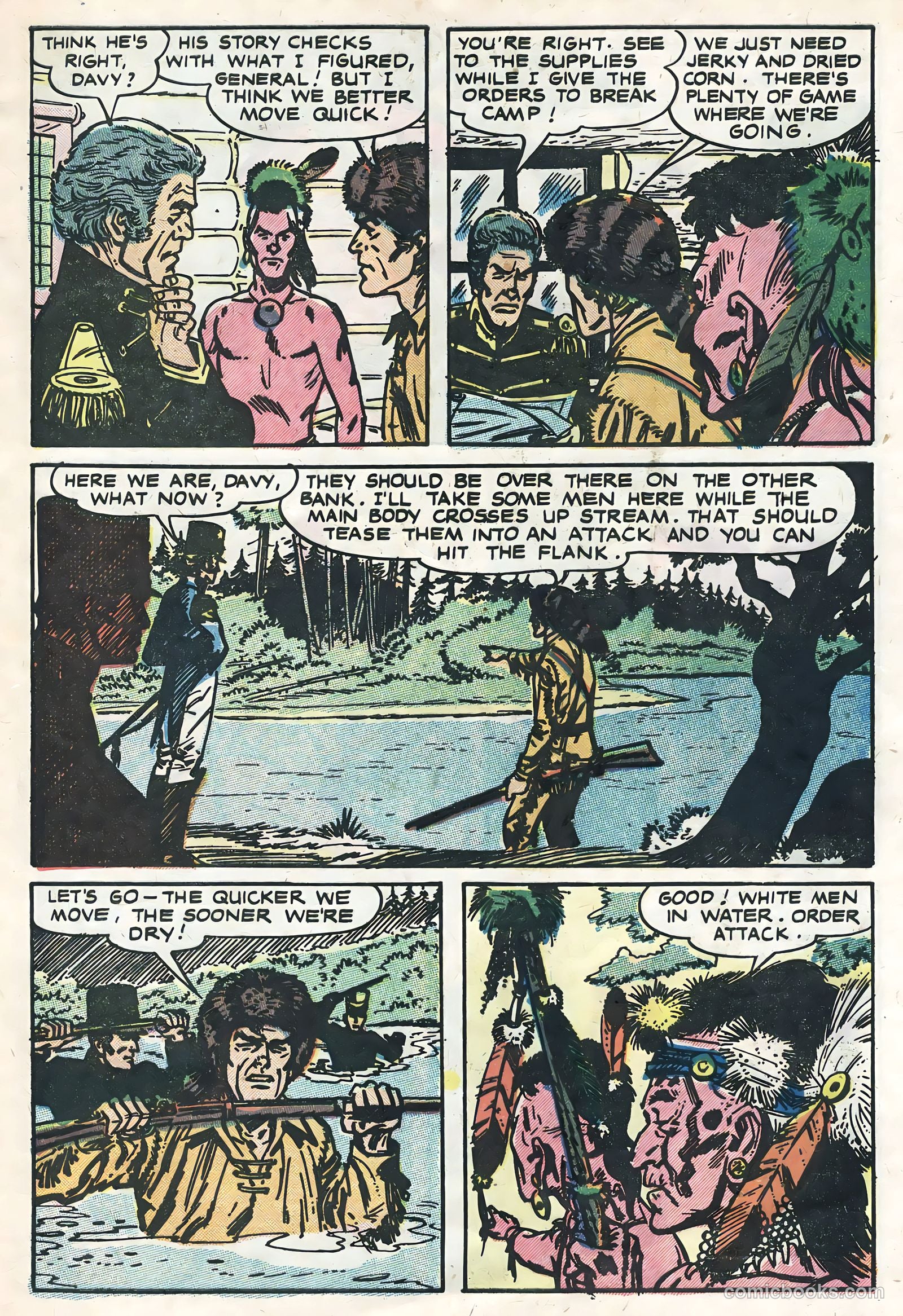 Davy Crockett #1 (1956, L. Miller & Son) — page 9 of 36