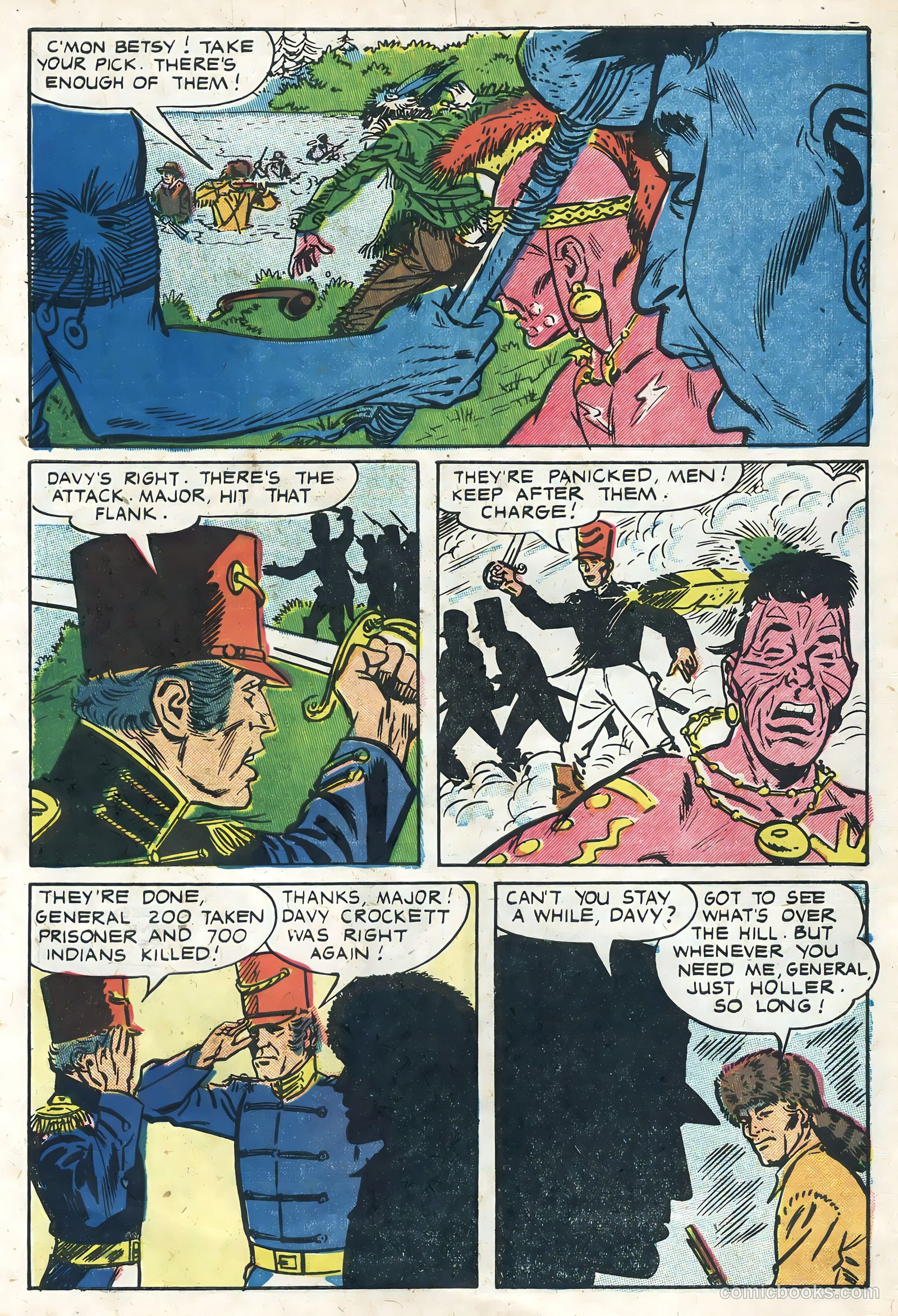 Davy Crockett #1 (1956, L. Miller & Son) — page 10 of 36