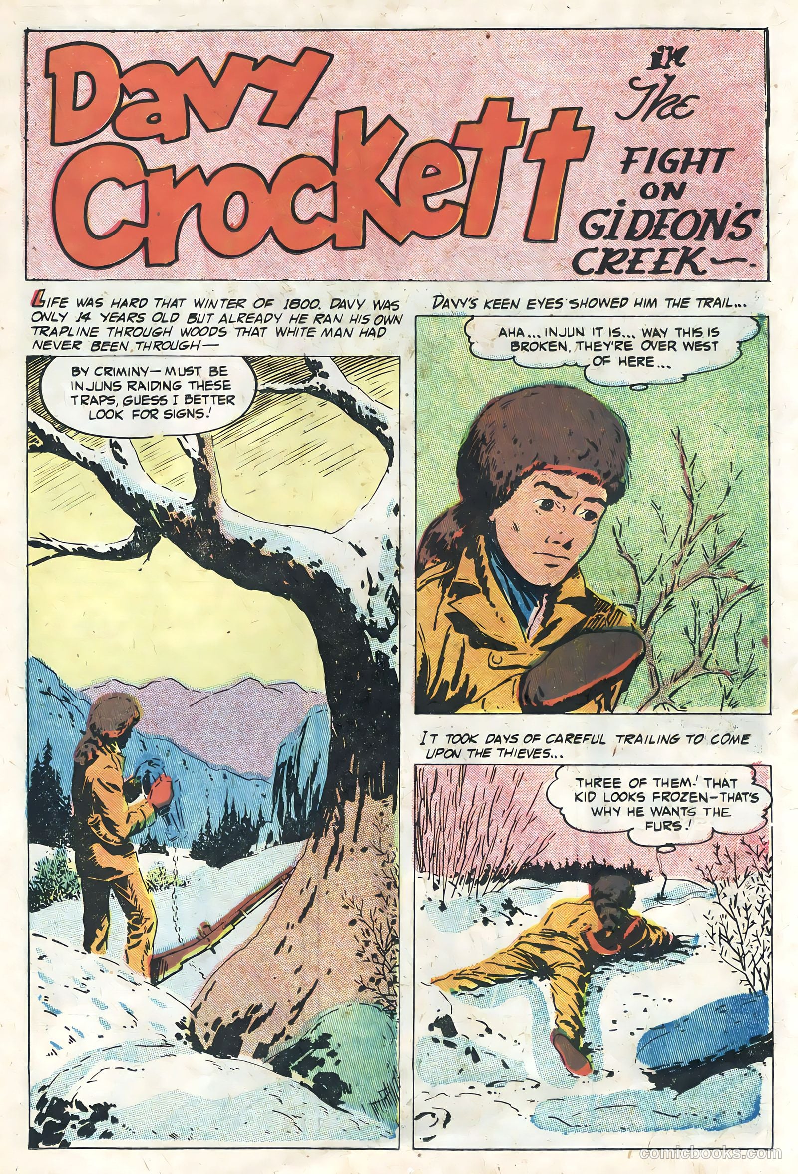 Davy Crockett #1 (1956, L. Miller & Son) — page 11 of 36