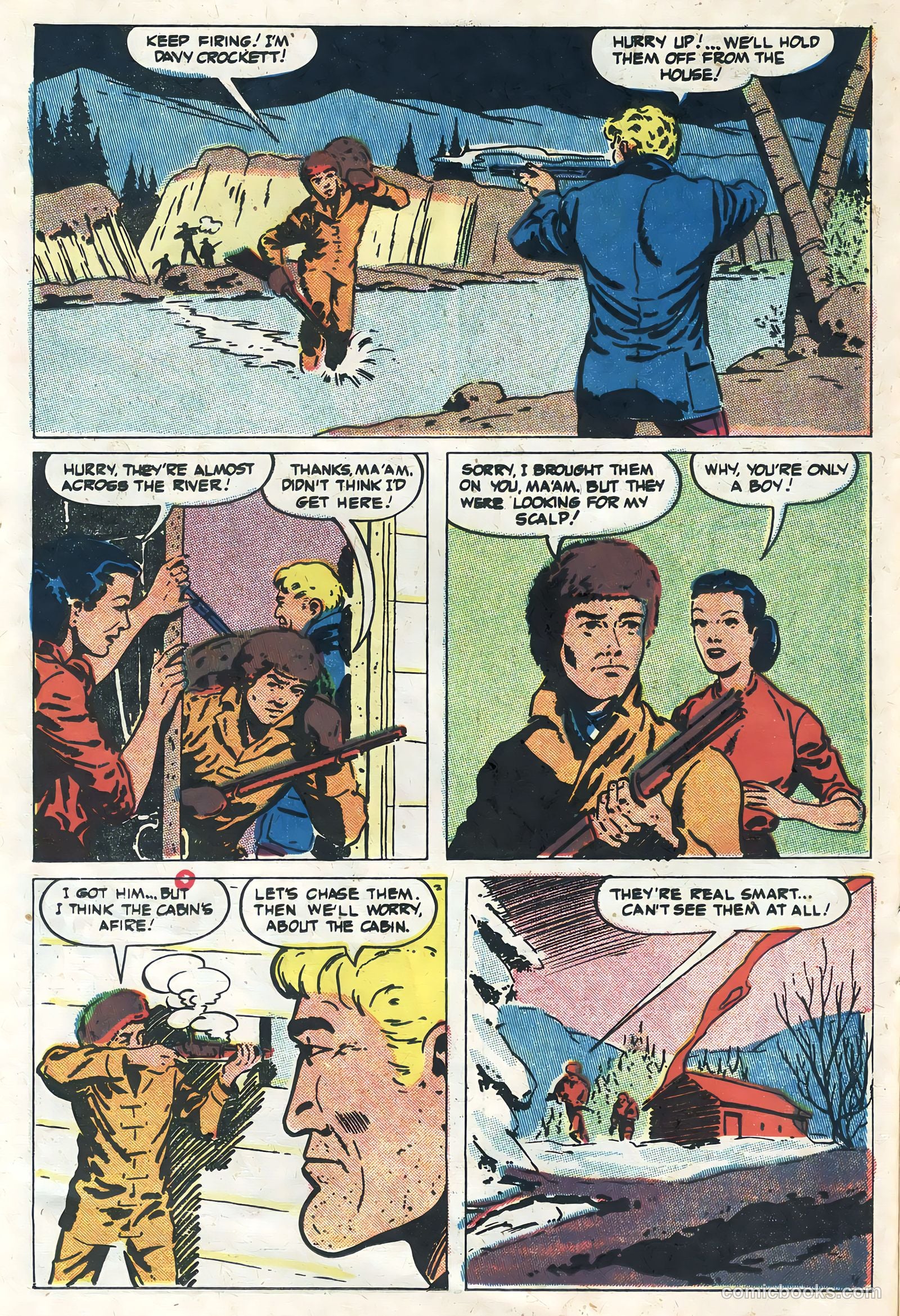 Davy Crockett #1 (1956, L. Miller & Son) — page 14 of 36