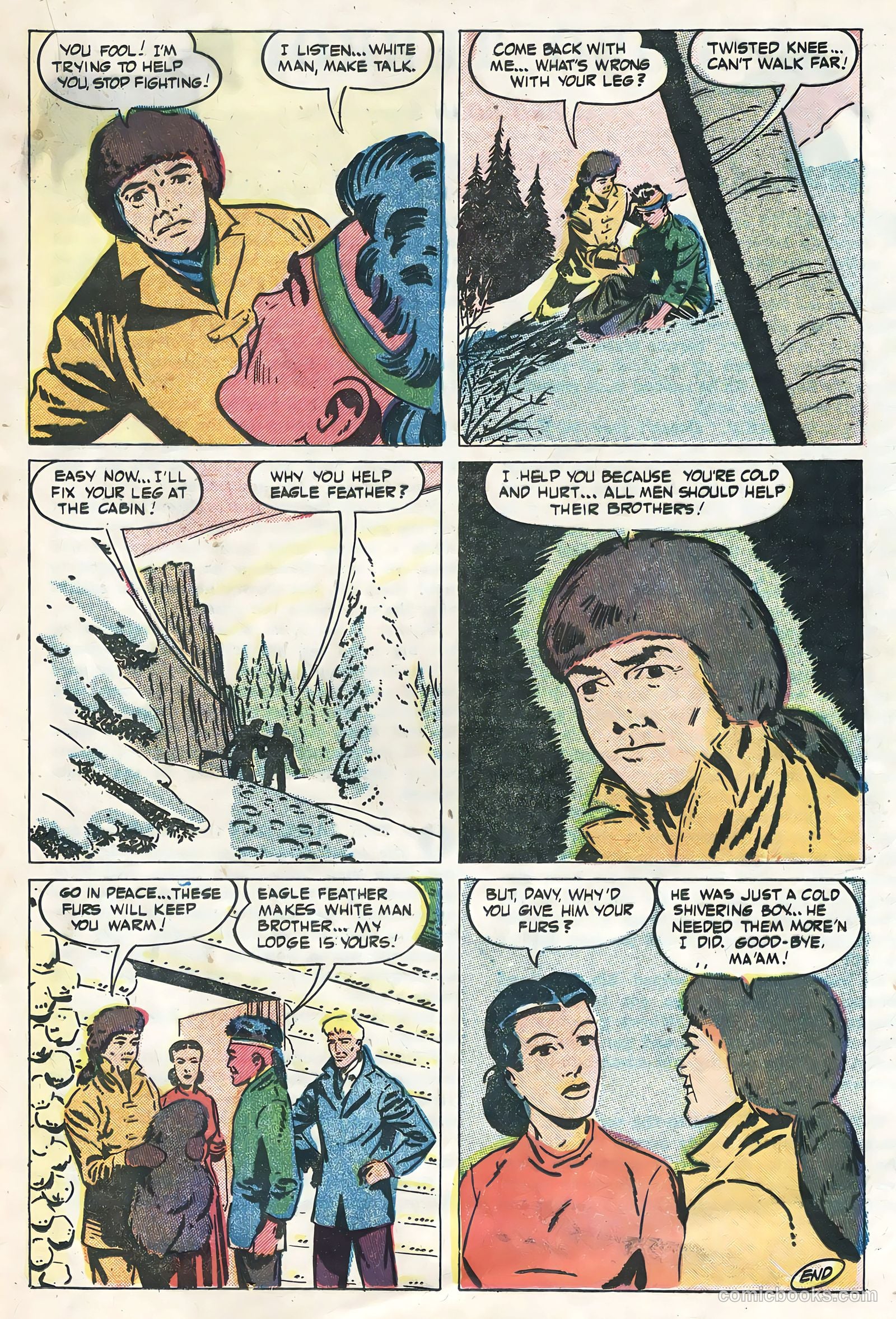 Davy Crockett #1 (1956, L. Miller & Son) — page 17 of 36