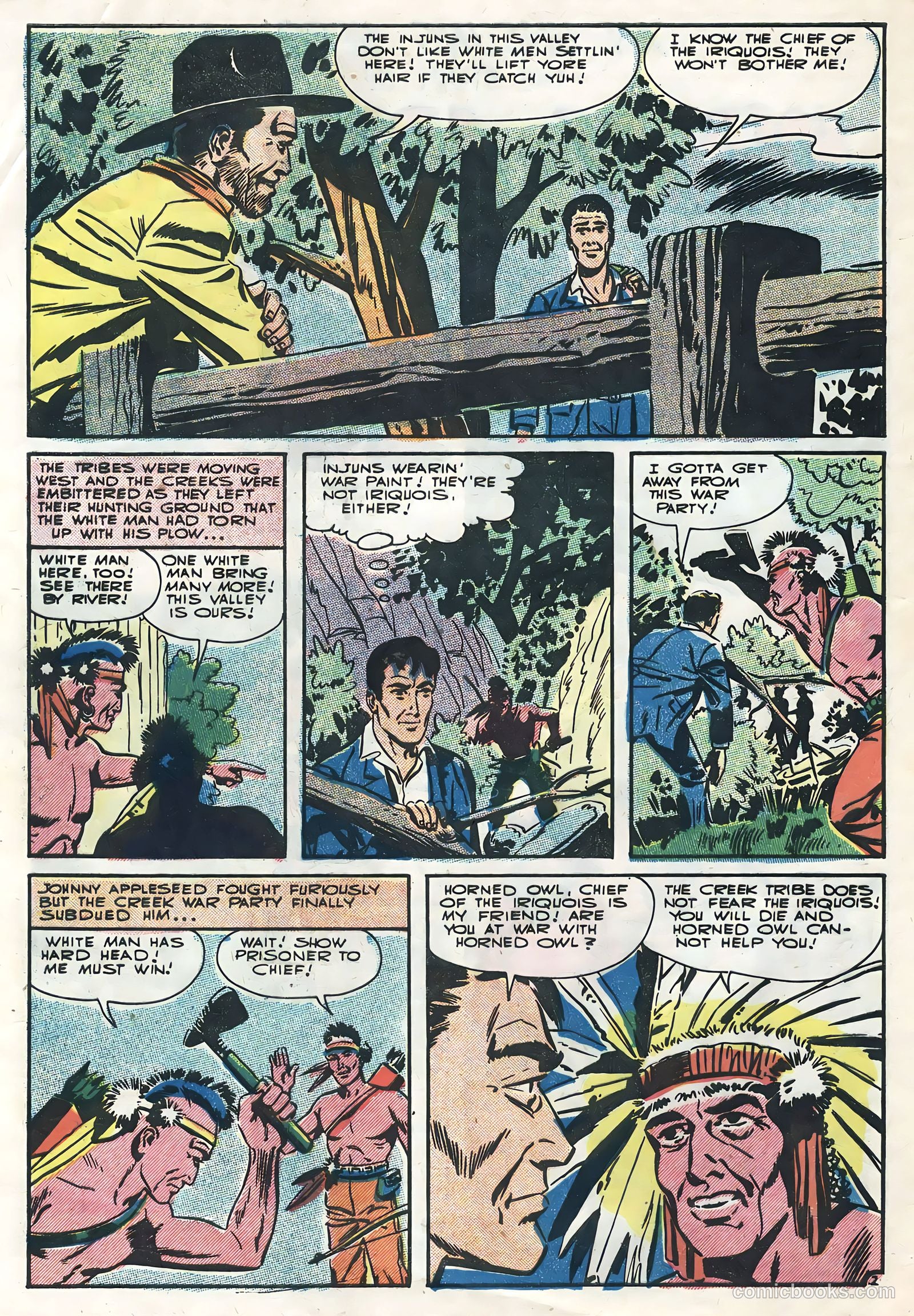 Davy Crockett #1 (1956, L. Miller & Son) — page 28 of 36