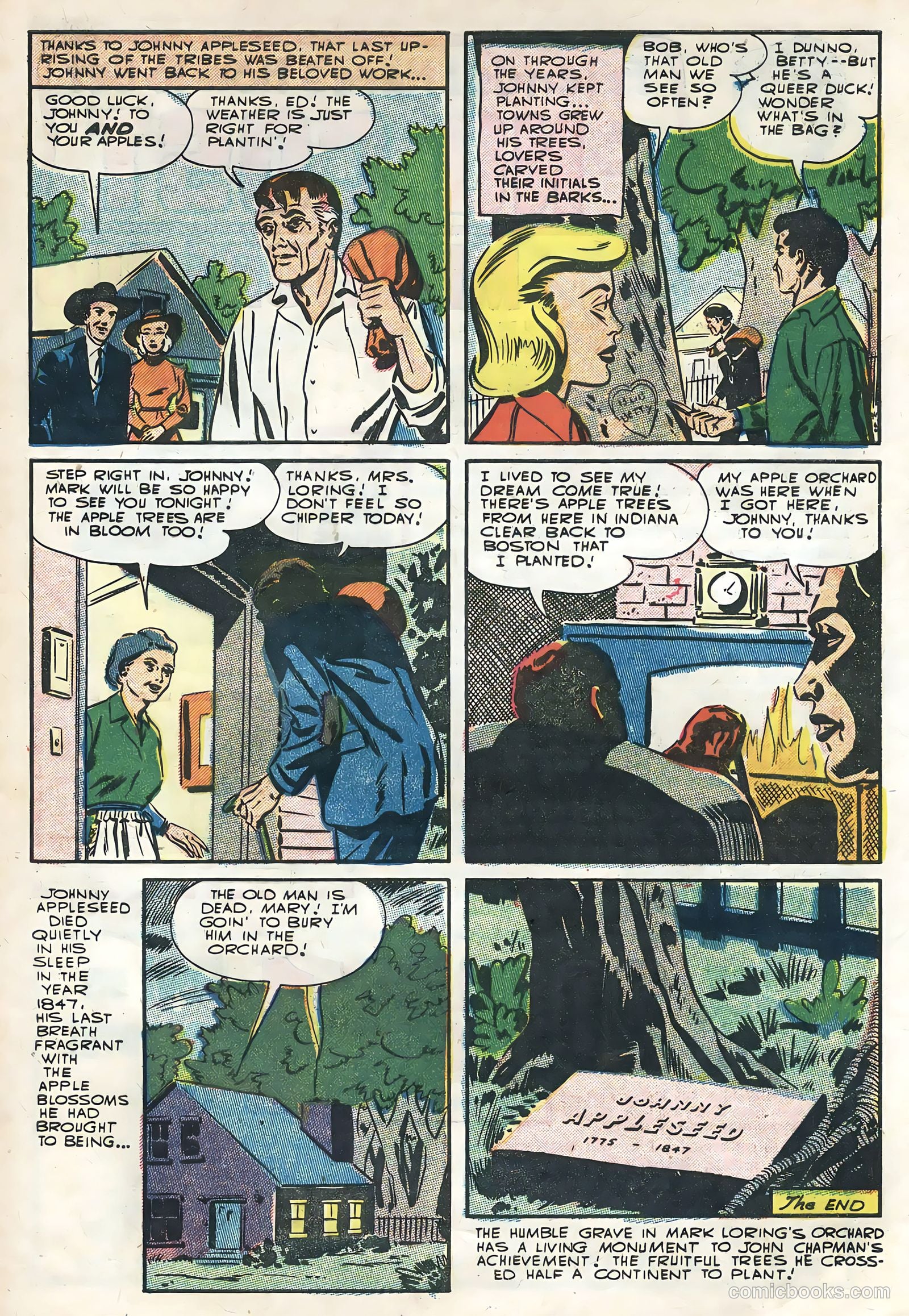 Davy Crockett #1 (1956, L. Miller & Son) — page 33 of 36