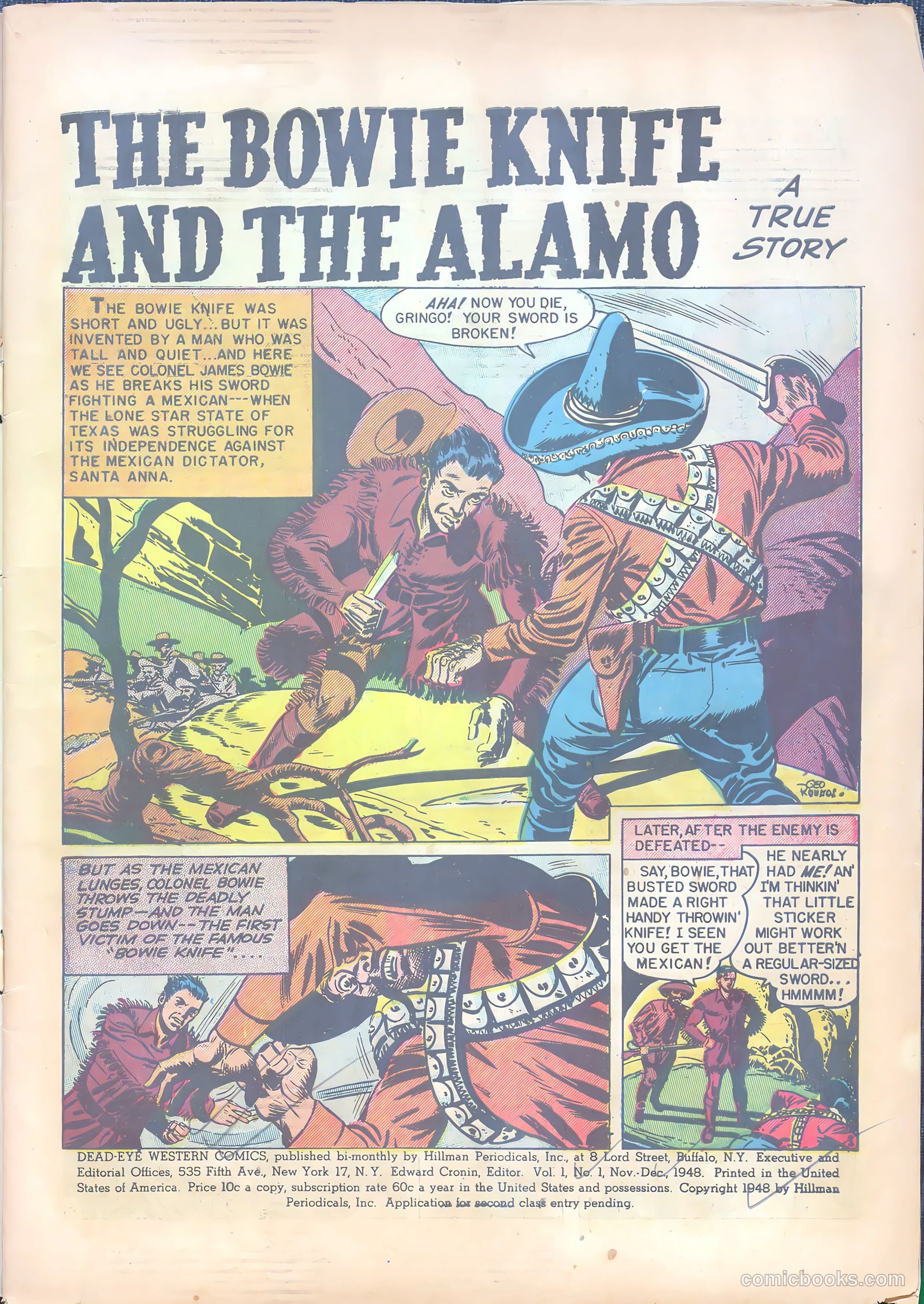 Dead-Eye Western Comics #1 (1953) — page 3 of 52