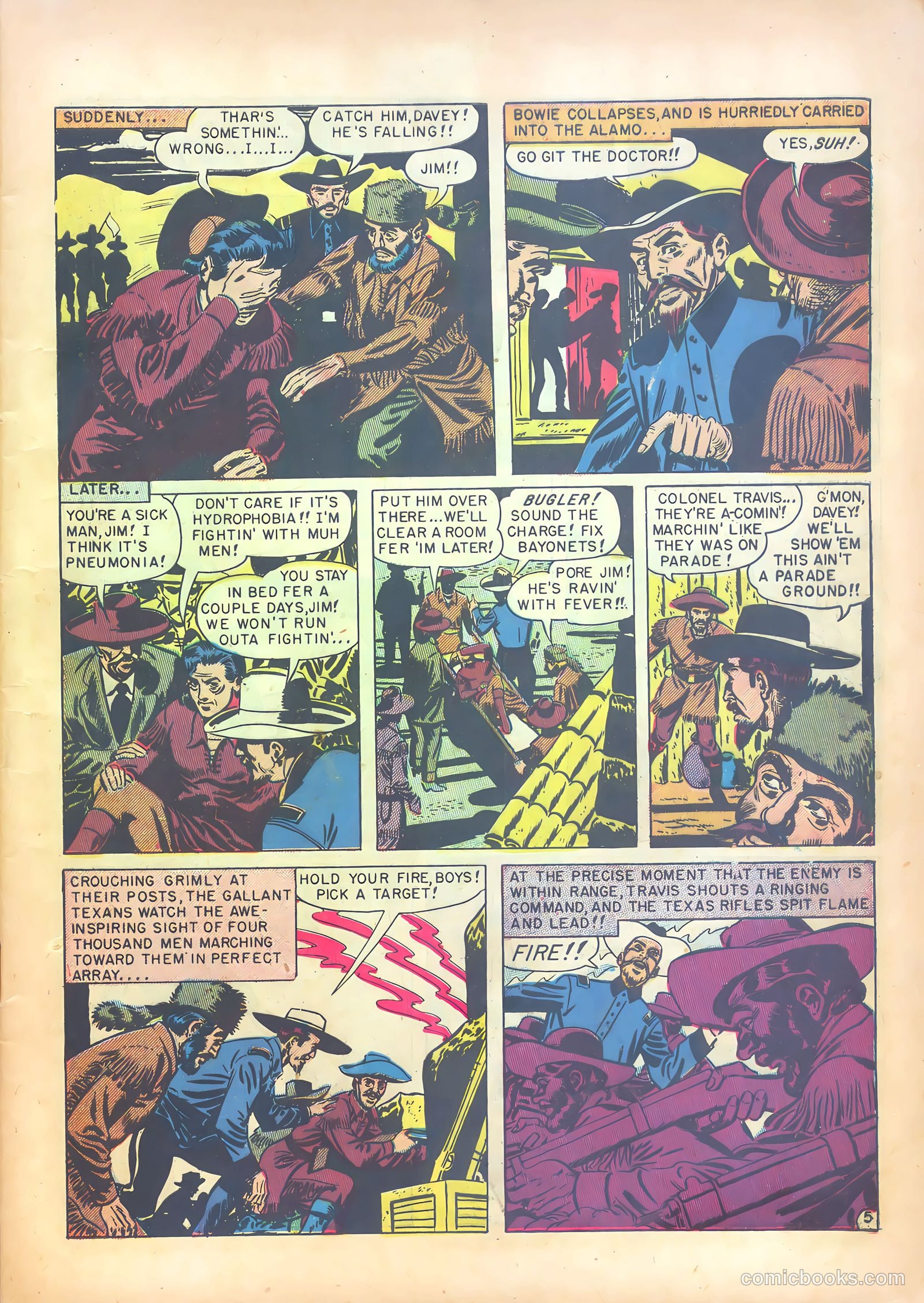Dead-Eye Western Comics #1 (1953) — page 7 of 52