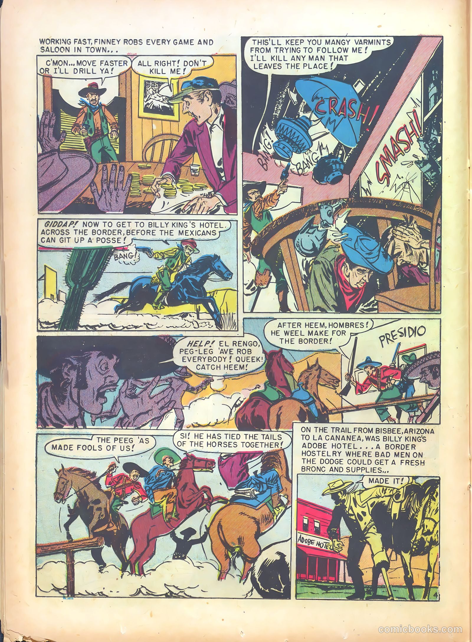Dead-Eye Western Comics #1 (1953) — page 22 of 52