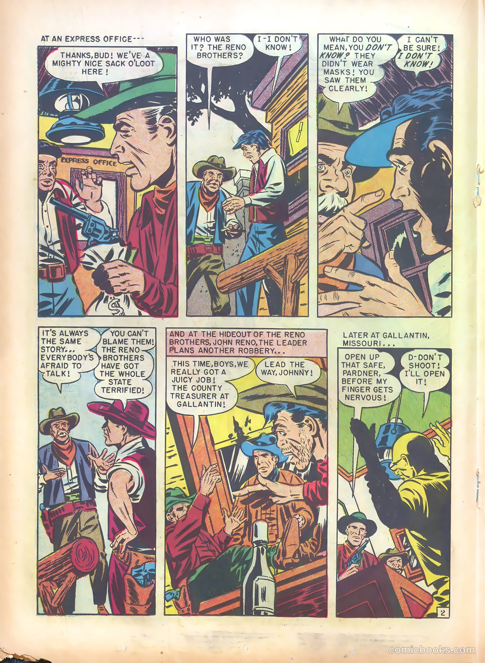 Dead-Eye Western Comics #1 (1953) — page 26 of 52