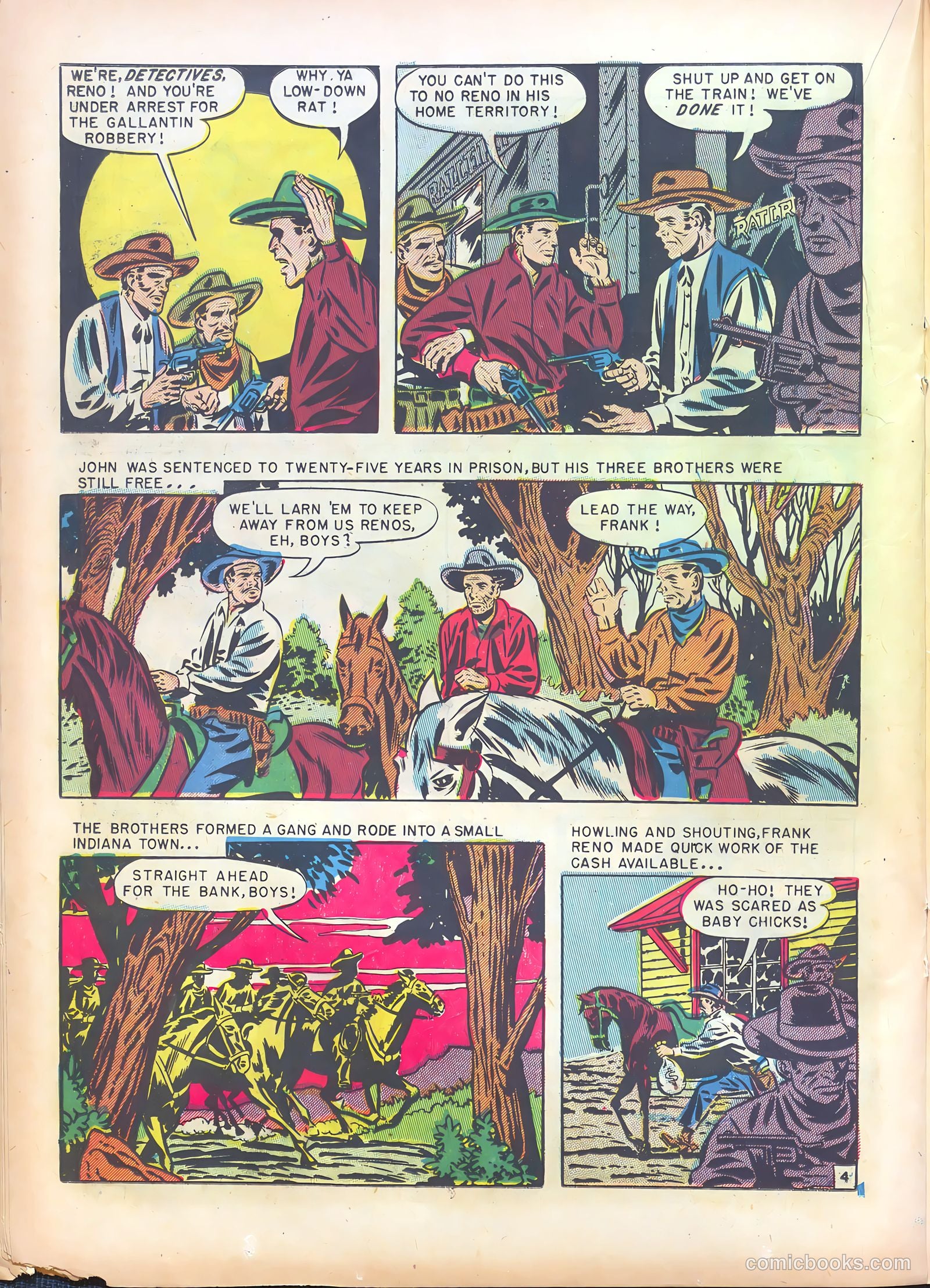 Dead-Eye Western Comics #1 (1953) — page 28 of 52