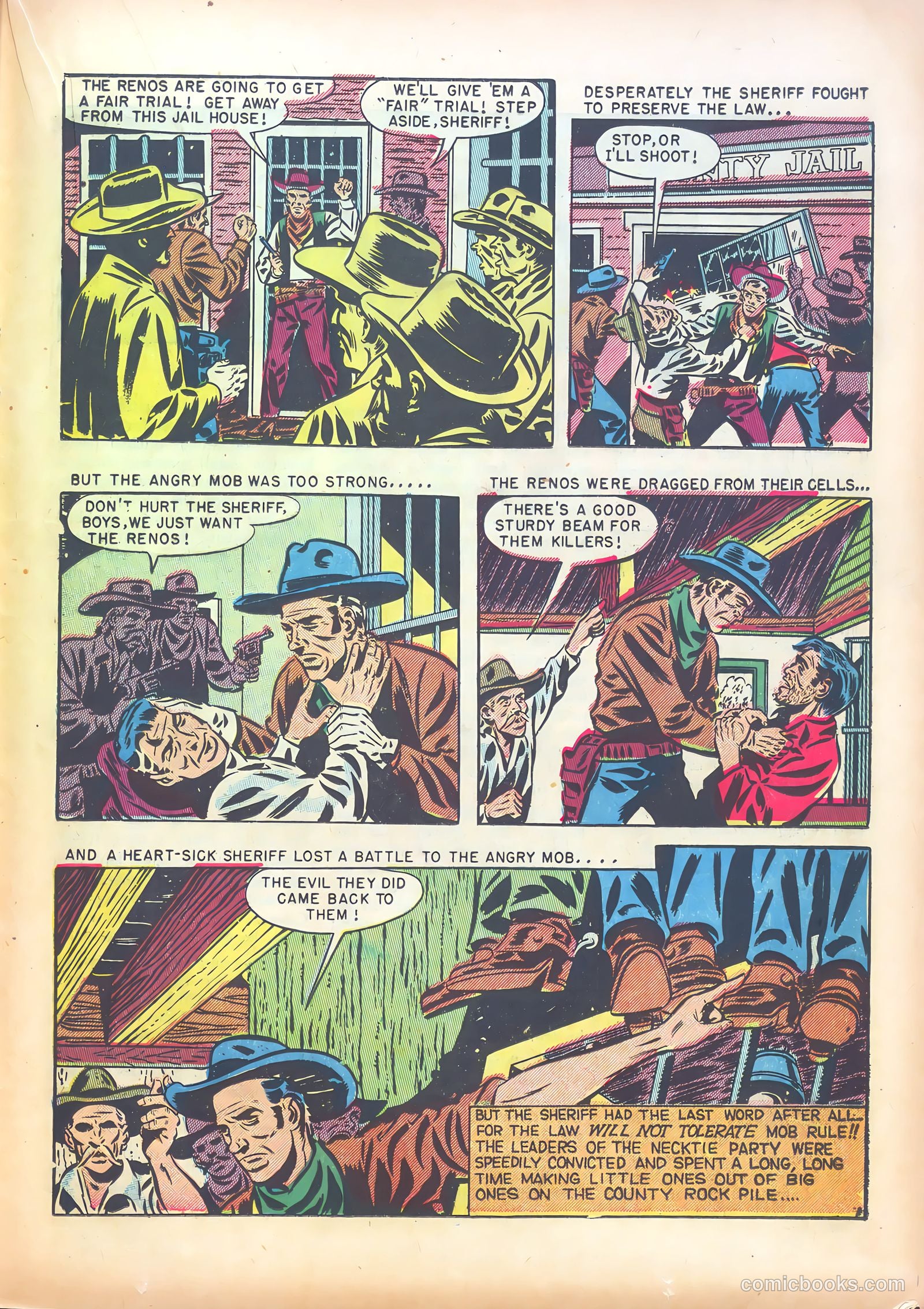 Dead-Eye Western Comics #1 (1953) — page 31 of 52