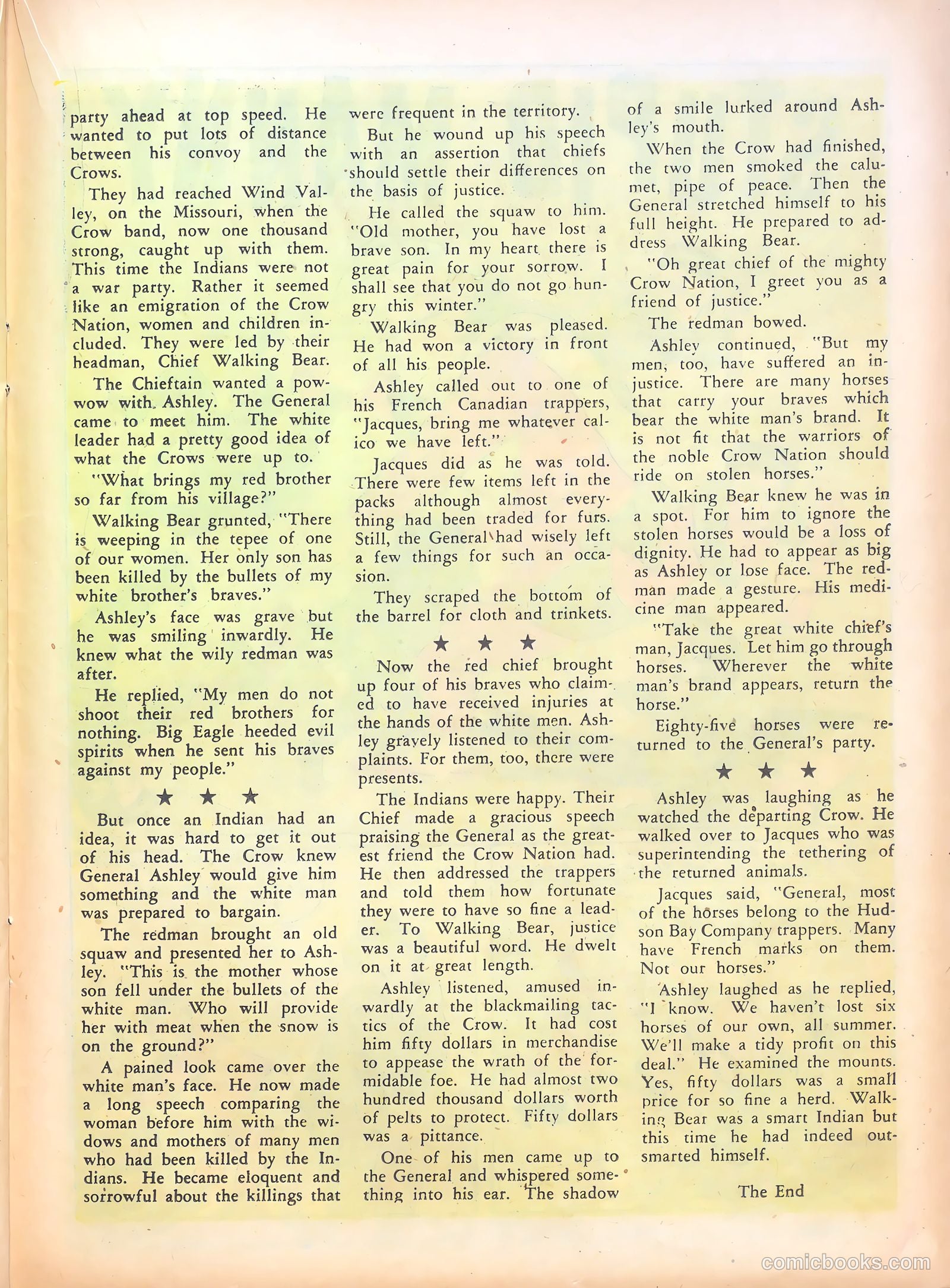 Dead-Eye Western Comics #1 (1953) — page 33 of 52