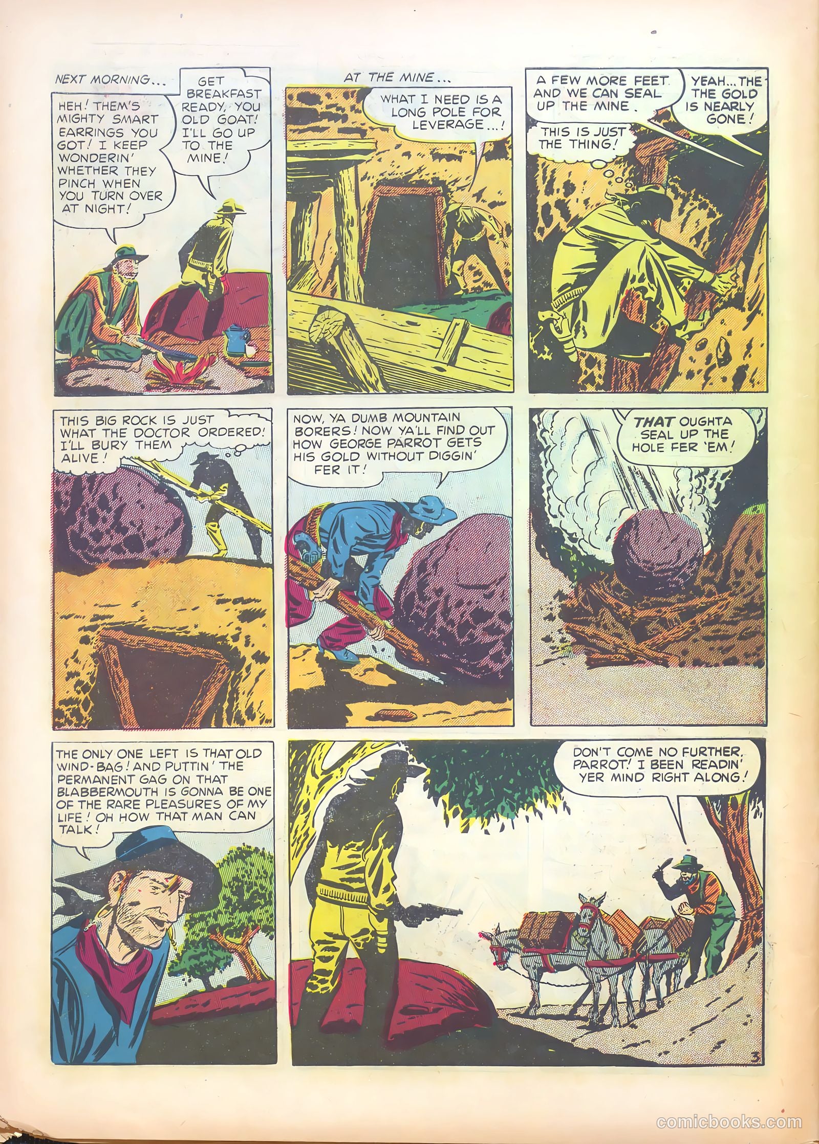 Dead-Eye Western Comics #1 (1953) — page 44 of 52
