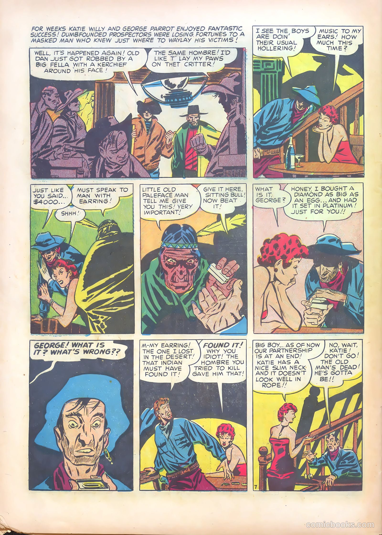 Dead-Eye Western Comics #1 (1953) — page 48 of 52