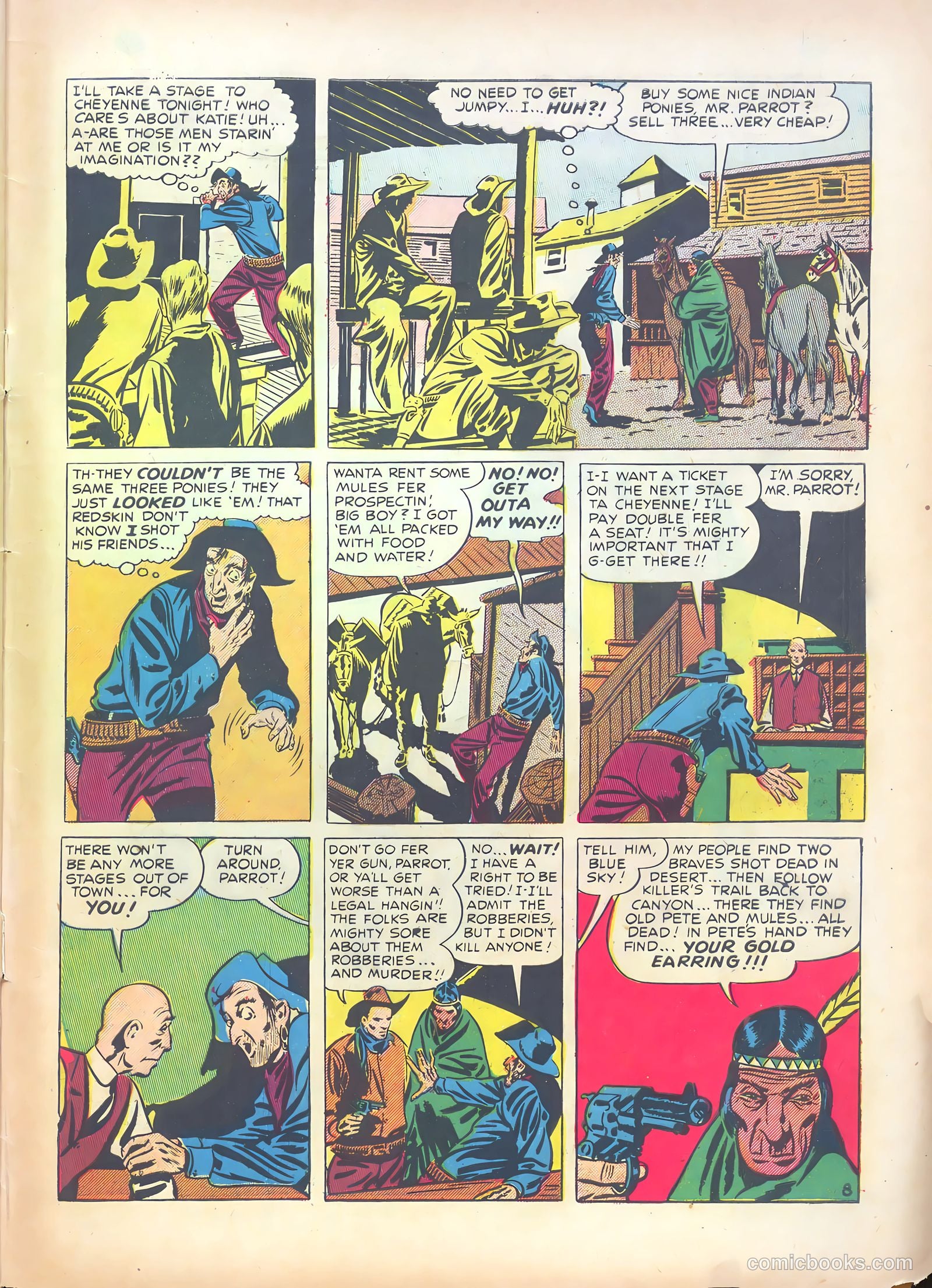Dead-Eye Western Comics #1 (1953) — page 49 of 52