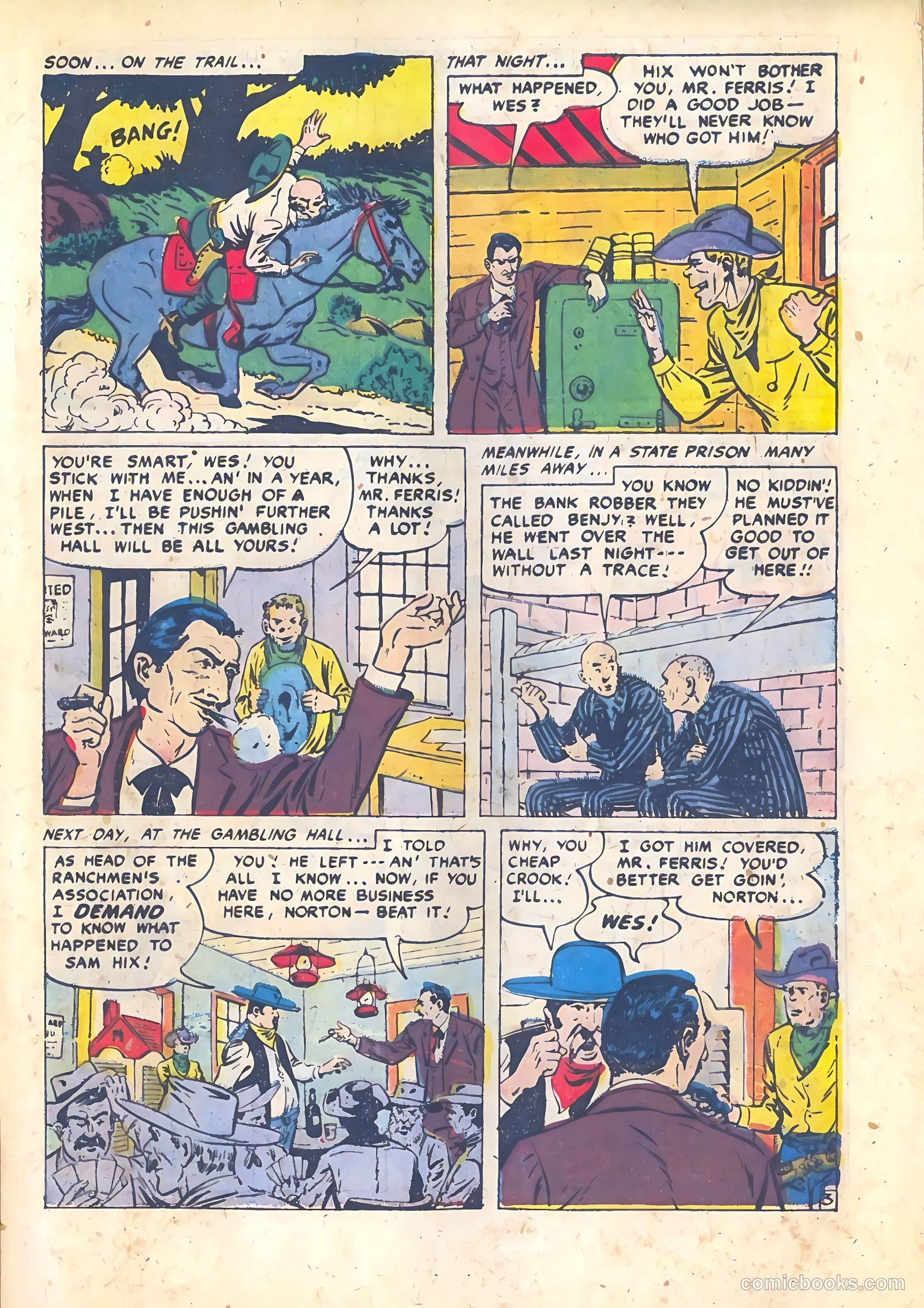 Dead-Eye Western Comics #10 (1950) — page 5 of 36
