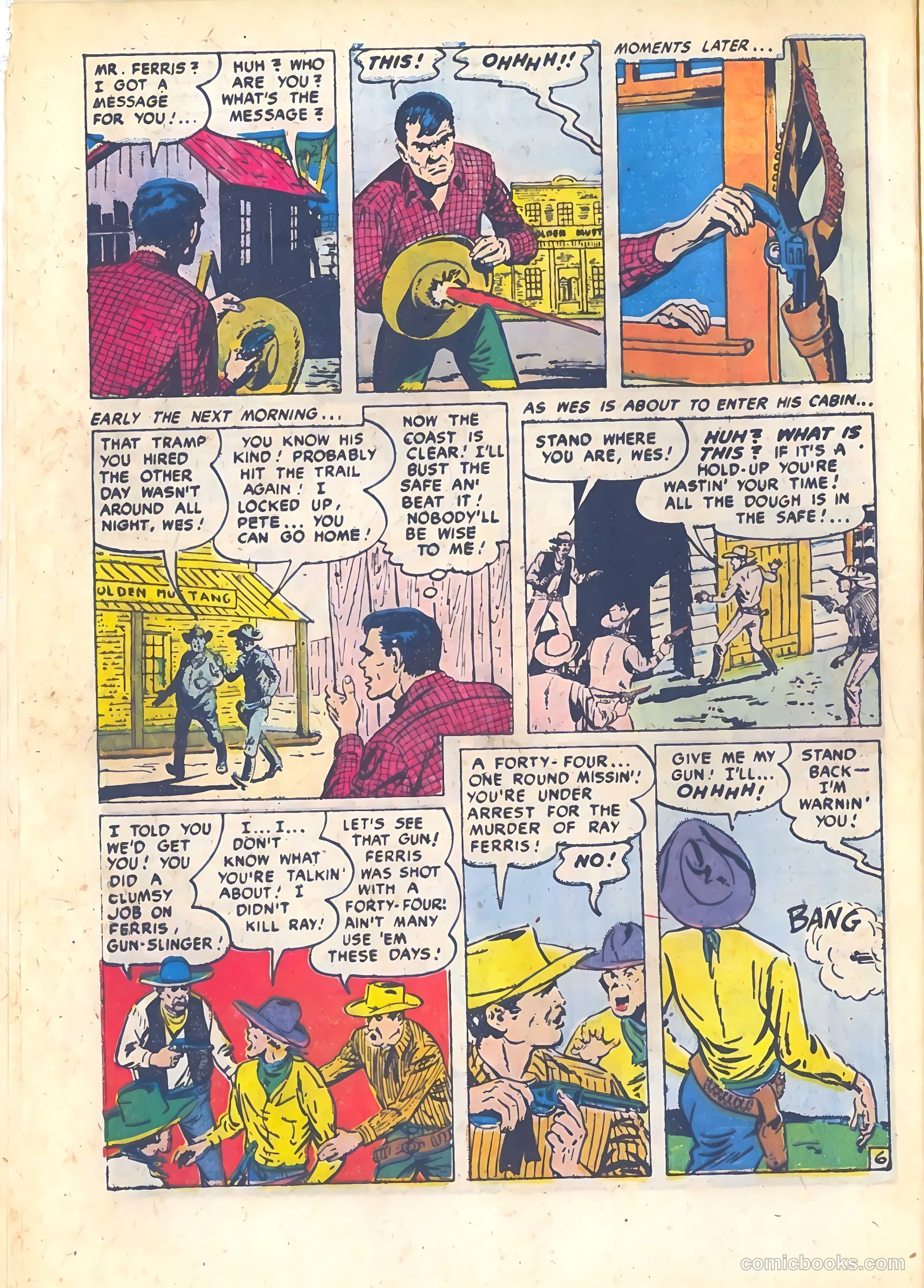 Dead-Eye Western Comics #10 (1950) — page 8 of 36