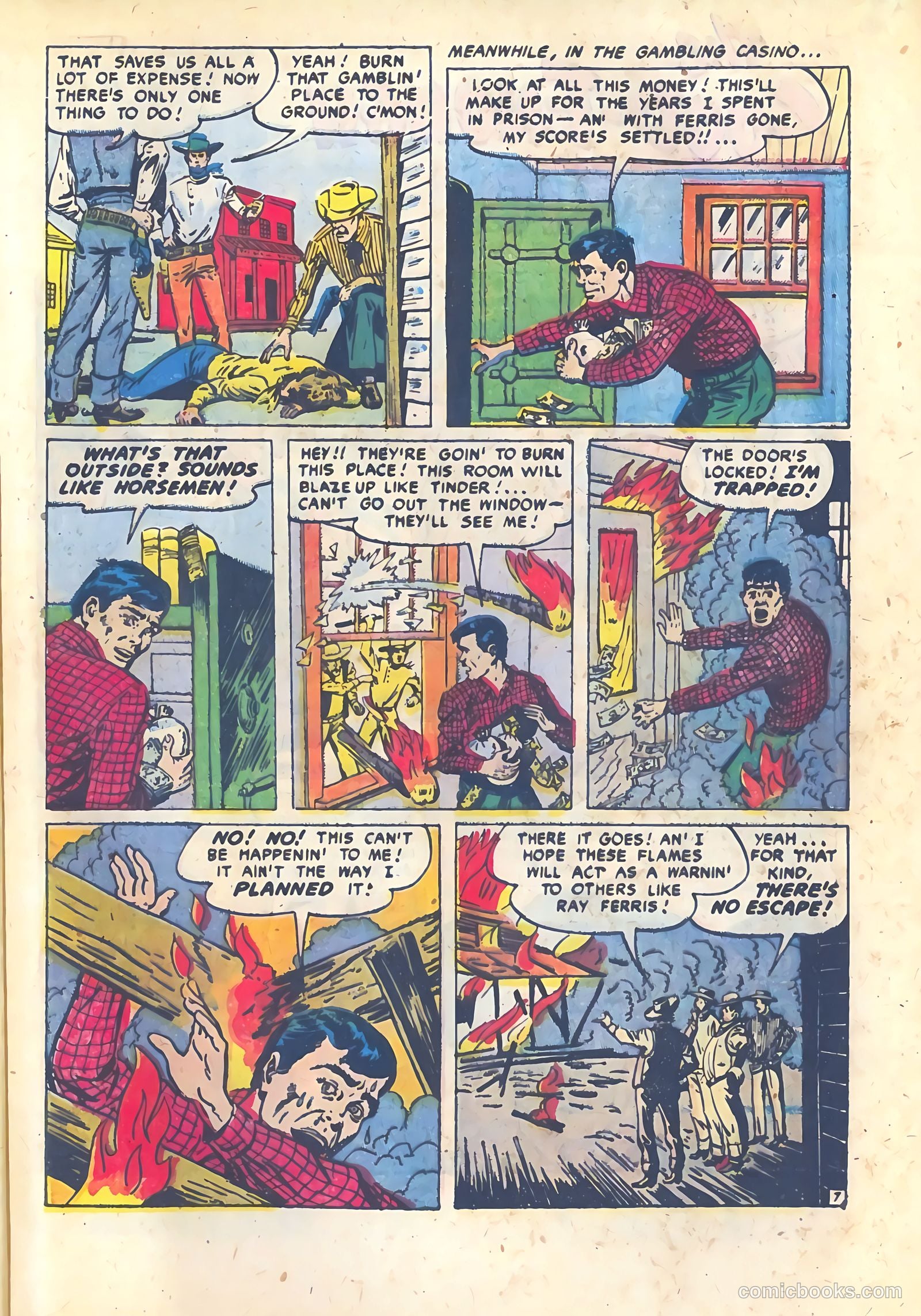 Dead-Eye Western Comics #10 (1950) — page 9 of 36