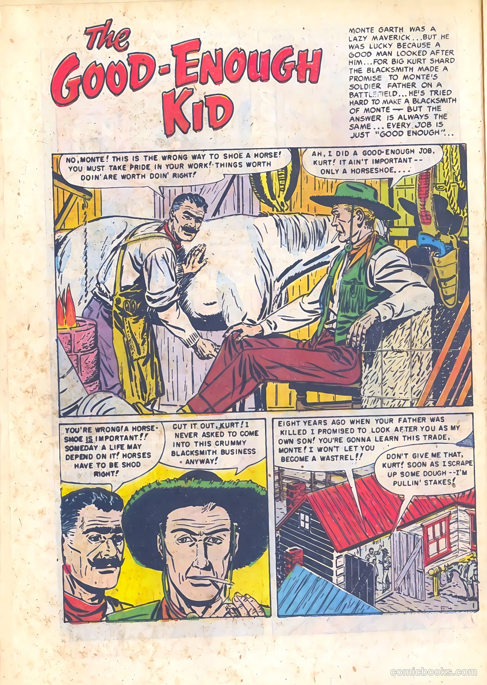 Dead-Eye Western Comics #10 (1950) — page 10 of 36