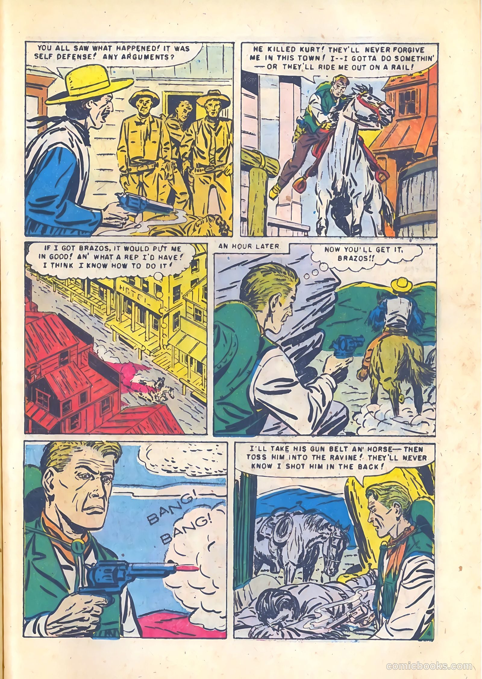 Dead-Eye Western Comics #10 (1950) — page 13 of 36