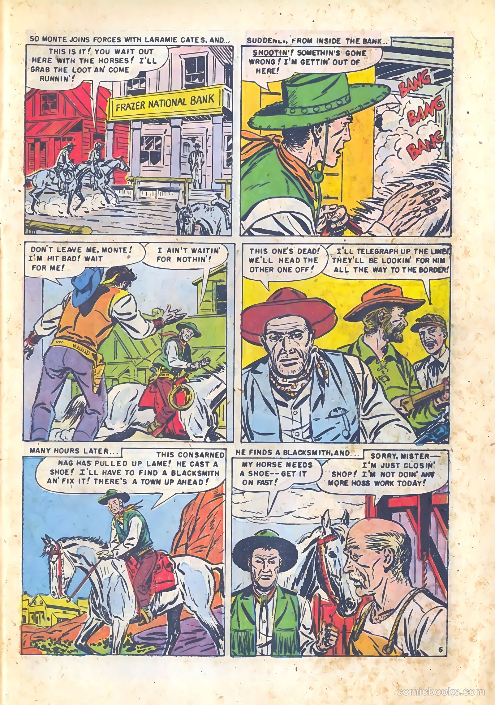 Dead-Eye Western Comics #10 (1950) — page 15 of 36
