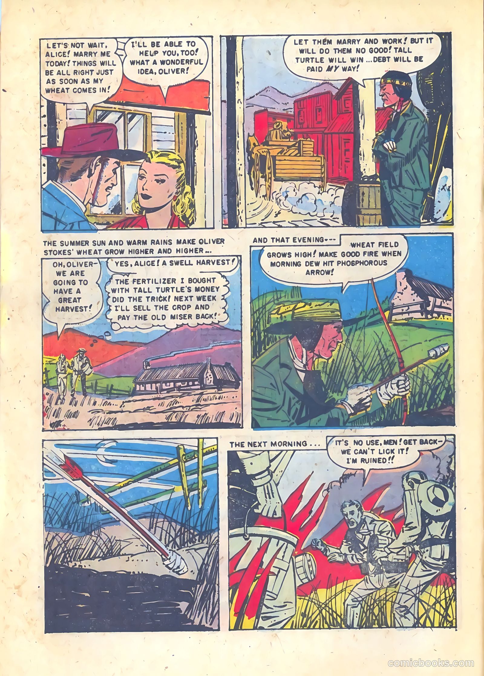 Dead-Eye Western Comics #10 (1950) — page 20 of 36