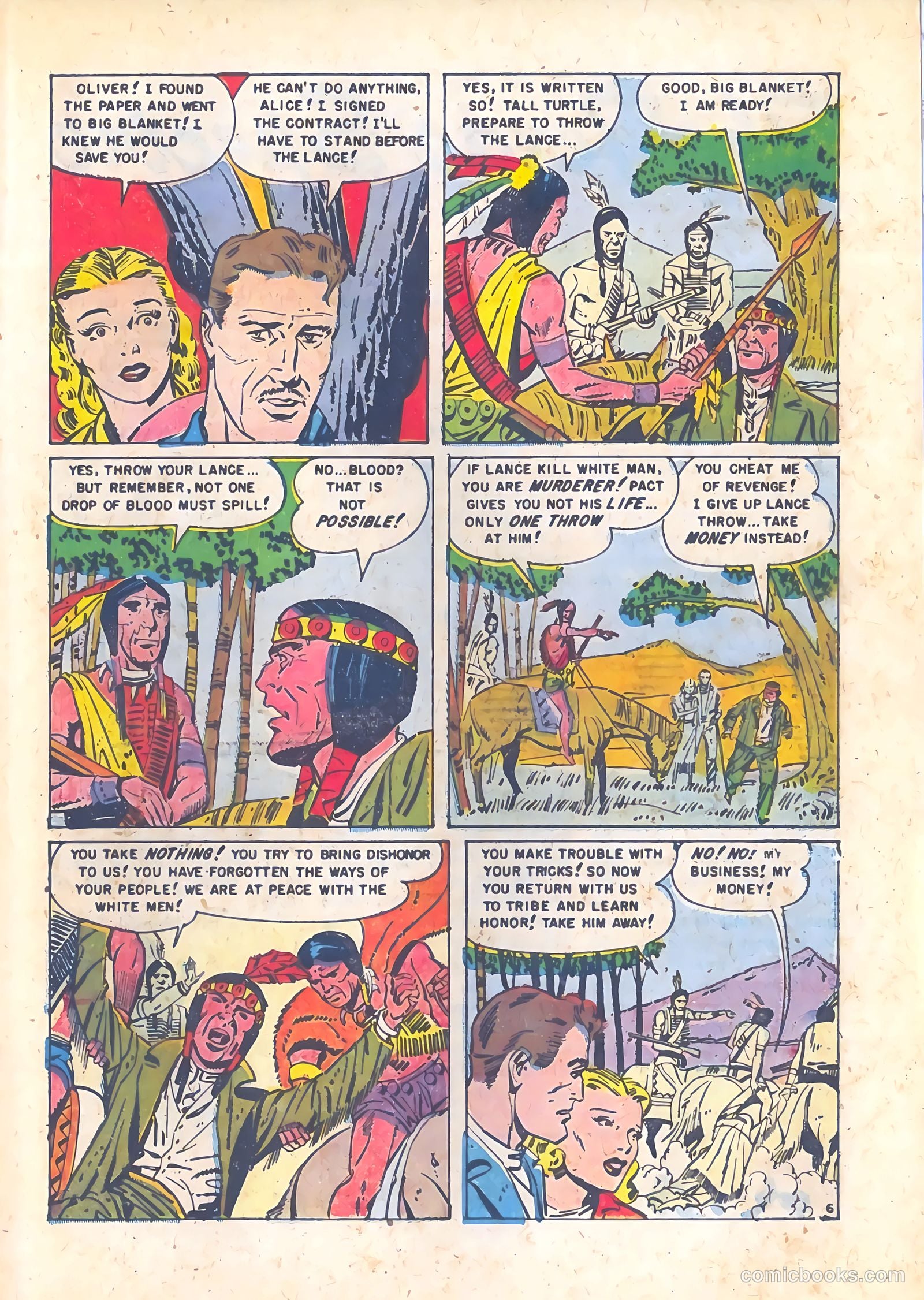 Dead-Eye Western Comics #10 (1950) — page 23 of 36